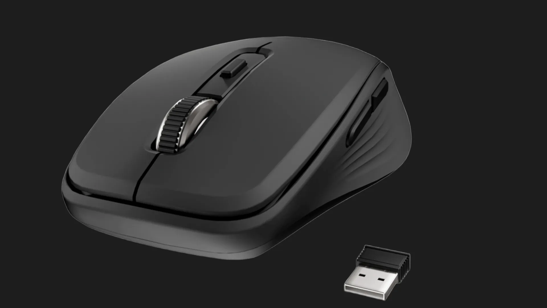 Миша OfficePro M267B Silent Click Wireless (Black) (M267B) (UA)