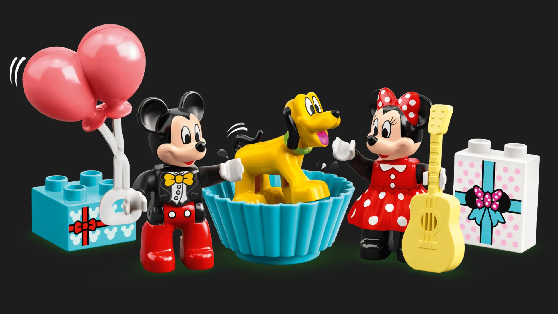 Конструктор LEGO DUPLO│Disney Святковий потяг Міккі та Мінні (10941)