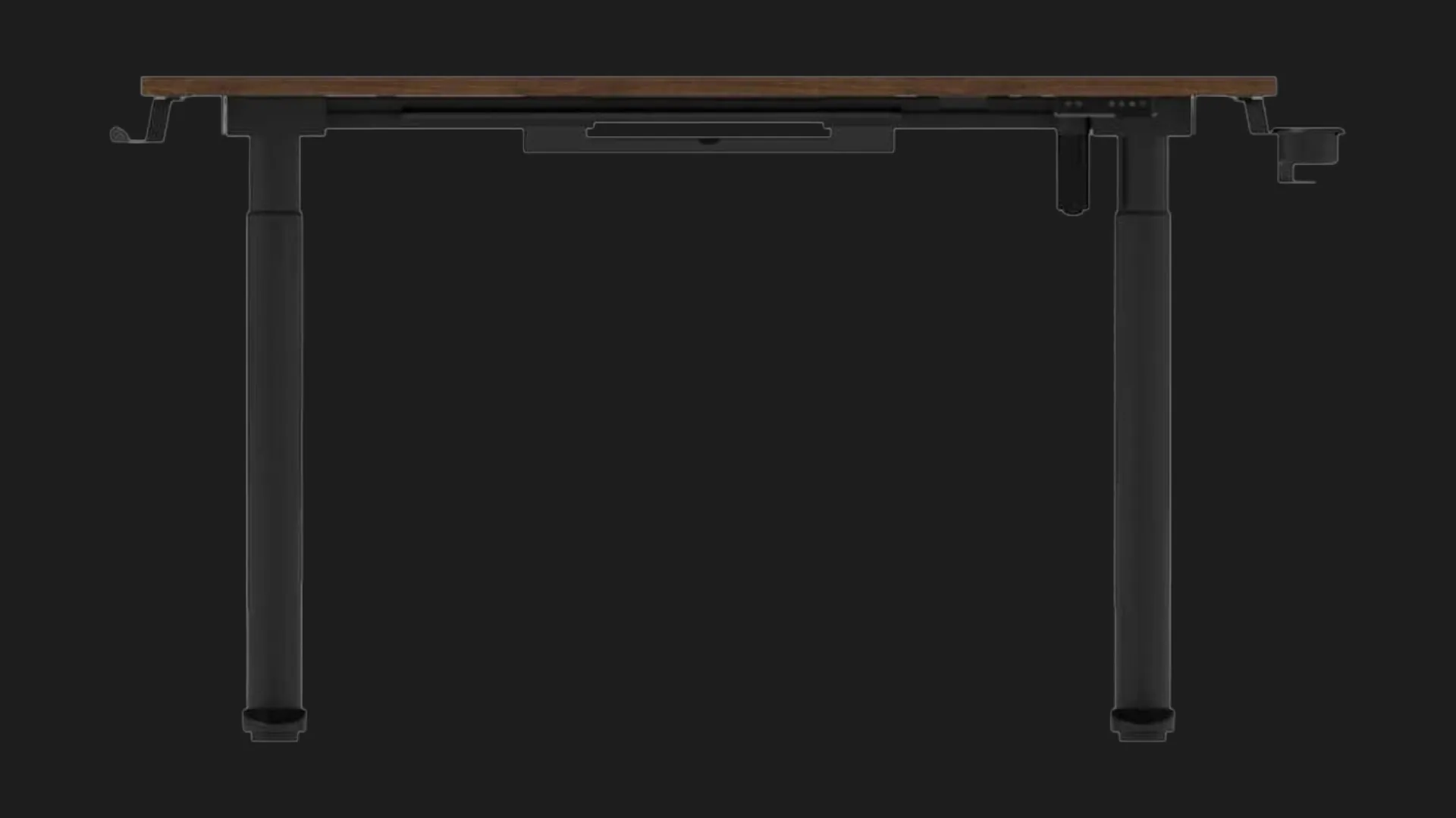 Компьютерный стол Sihoo D05 (Walnut/Black) (D05-104/D05-107) (UA)