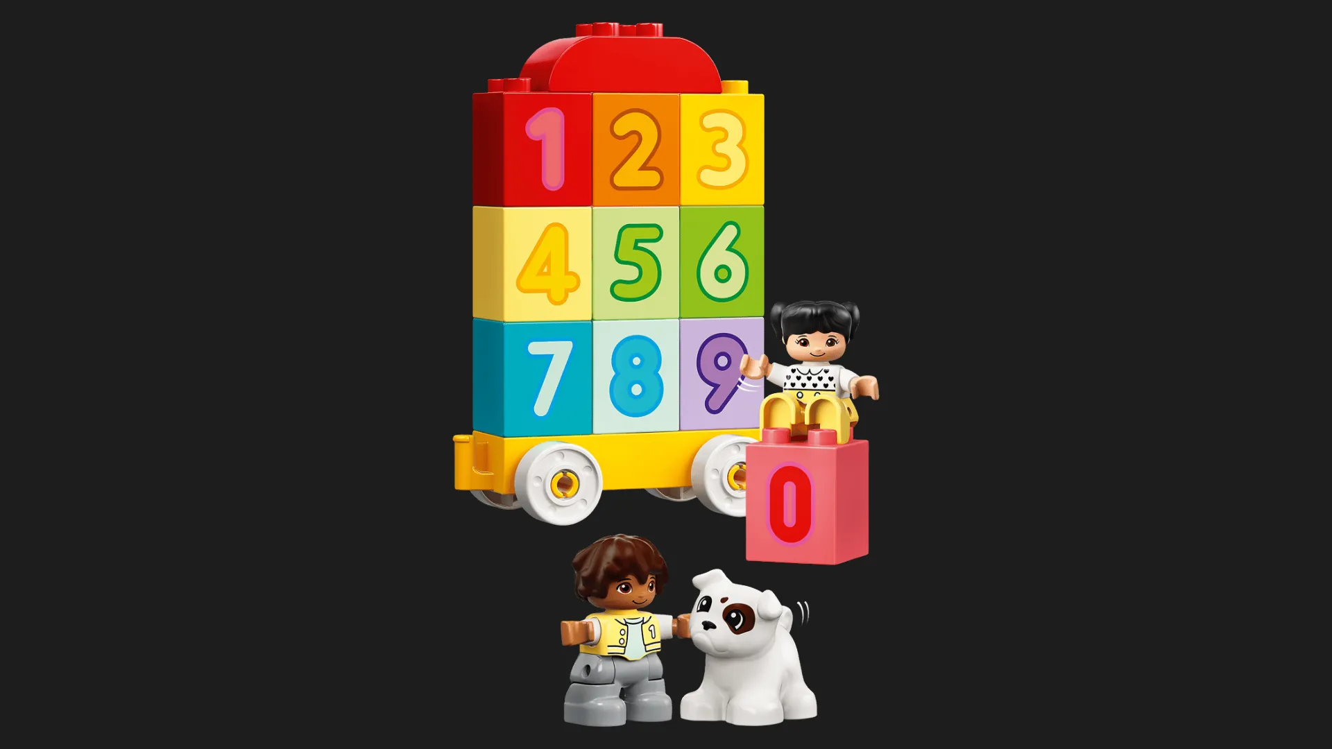 Конструктор LEGO DUPLO Поезд с цифрами — учимся считать (10954)