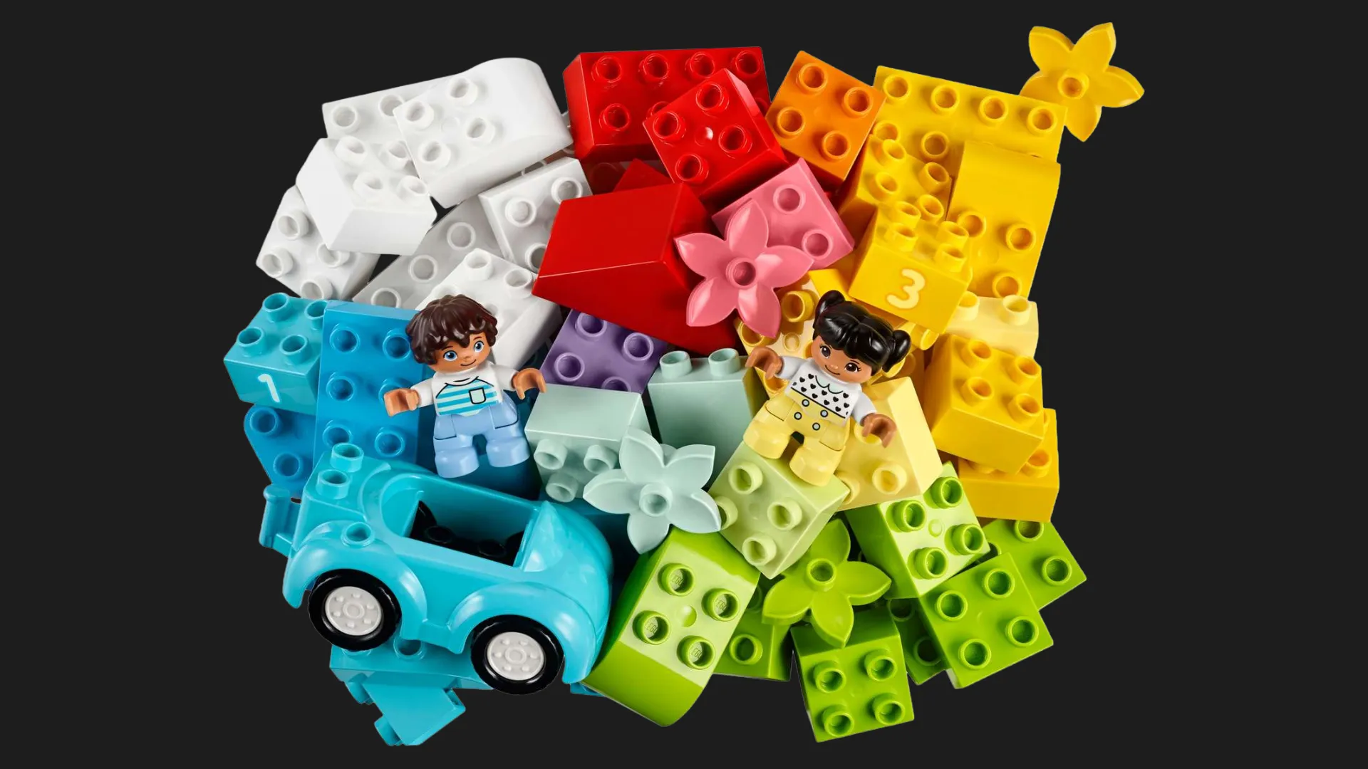 Конструктор LEGO DUPLO Classic Коробка с кубиками (10913)