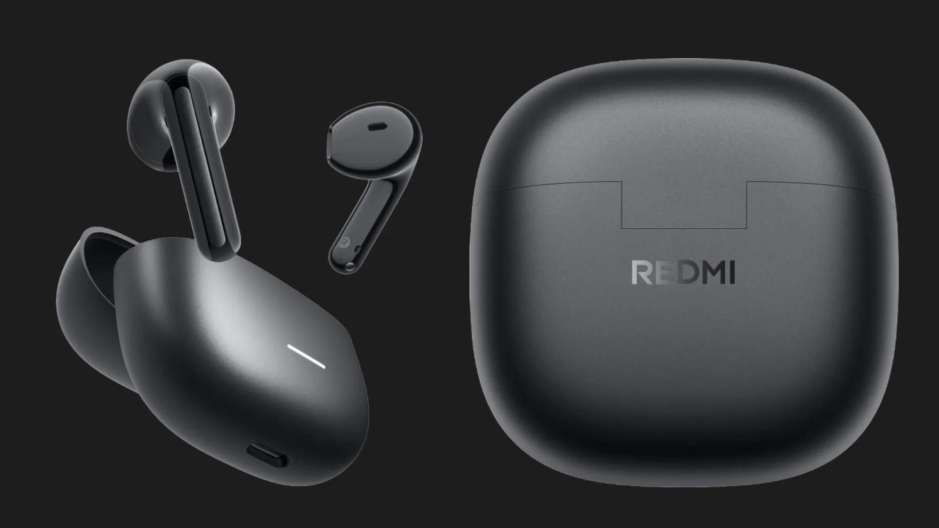 Навушники Xiaomi Redmi Buds 8 Active (Black) (BHR08JTGL)
