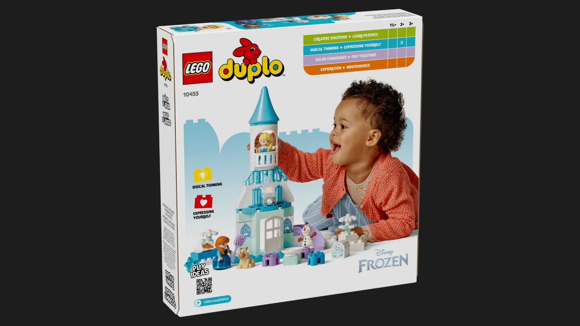 Конструктор LEGO DUPLO Disney Вечеринка в ледяном дворце Эльзы и Анны (10455)