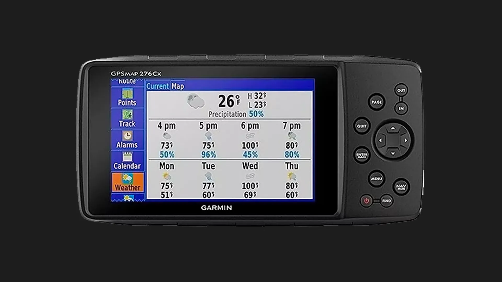 GPS-навигатор Garmin GPSMAP 276cx (010-01607-01)