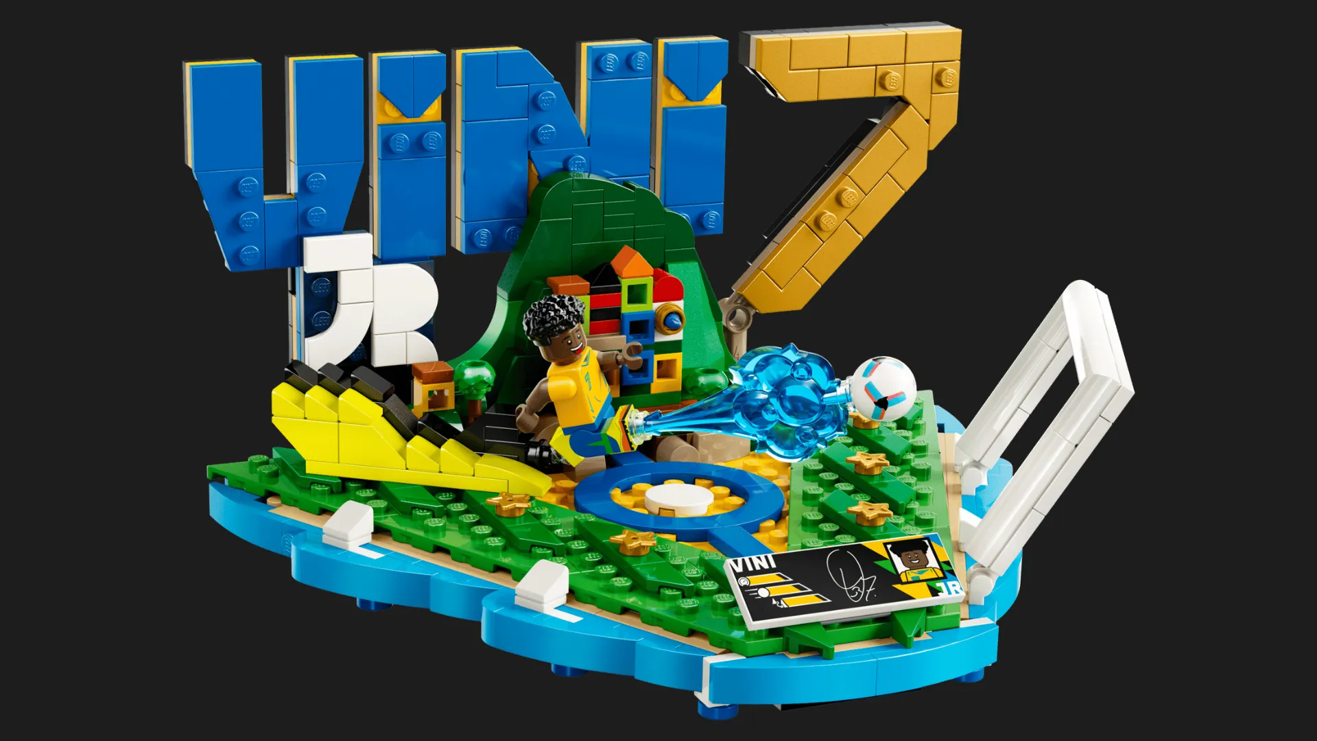 Конструктор LEGO Editions Винисиус Жуниор — лучшие моменты футбольных матчей (43027)