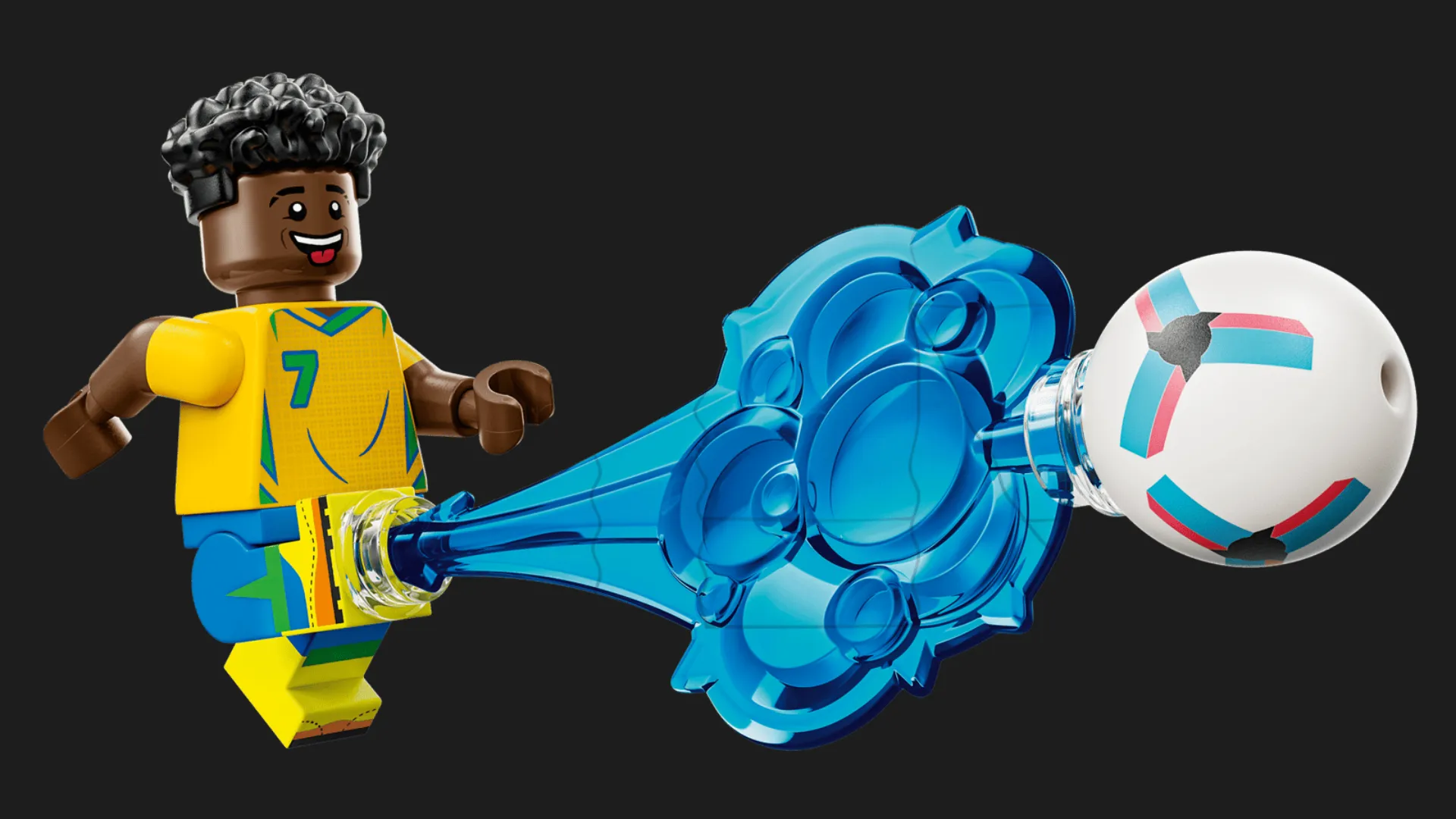 Конструктор LEGO Editions Винисиус Жуниор — лучшие моменты футбольных матчей (43027)