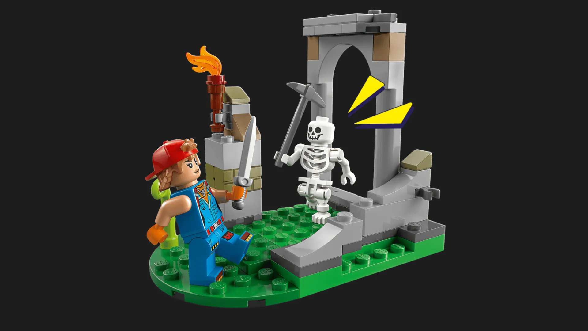 Конструктор LEGO Fortnite Лагерь Peely и Sparkplug (77075)
