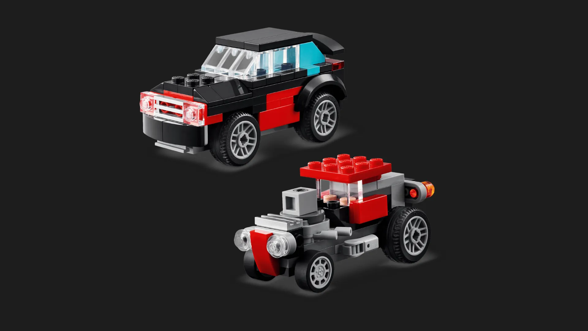 Конструктор LEGO Creator Бортова вантажівка з гелікоптером (31146)
