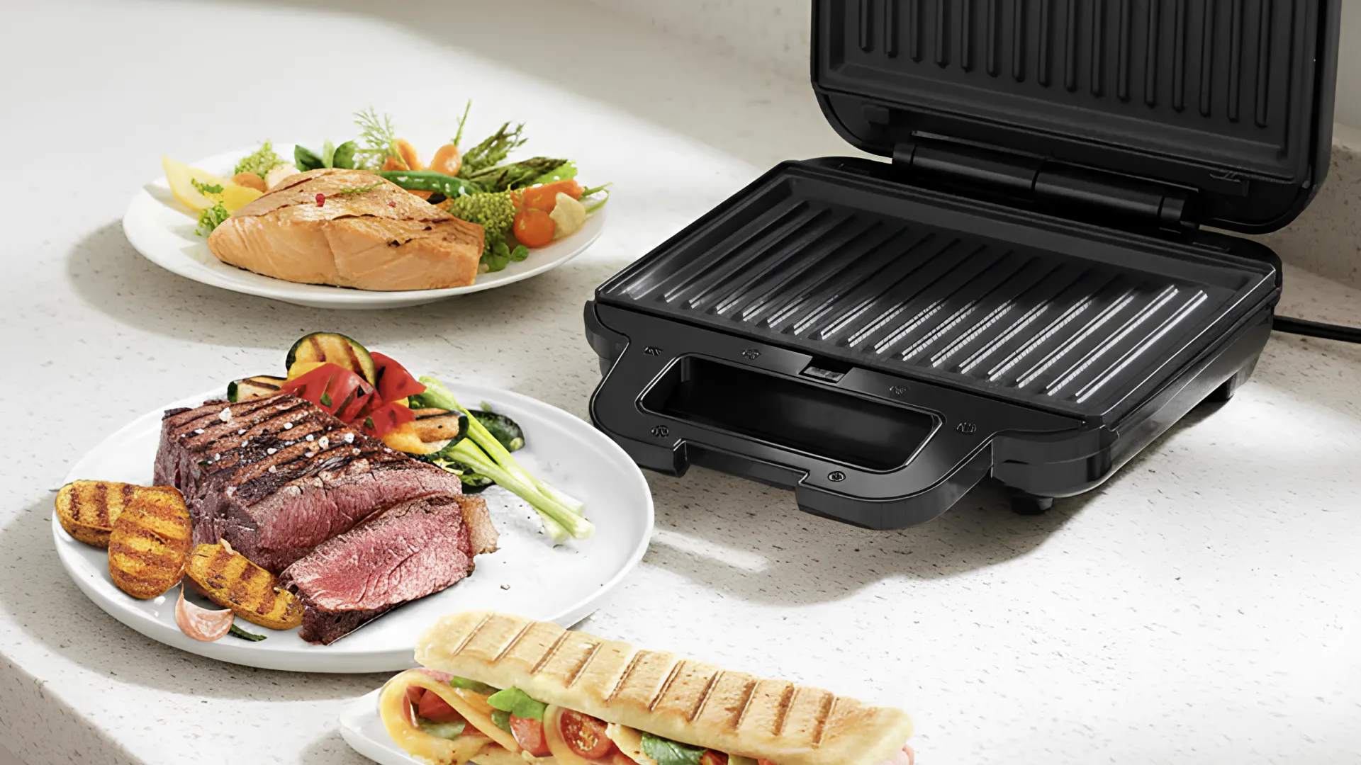 Бутербродница Tefal SW383D10 (Black/Silver)