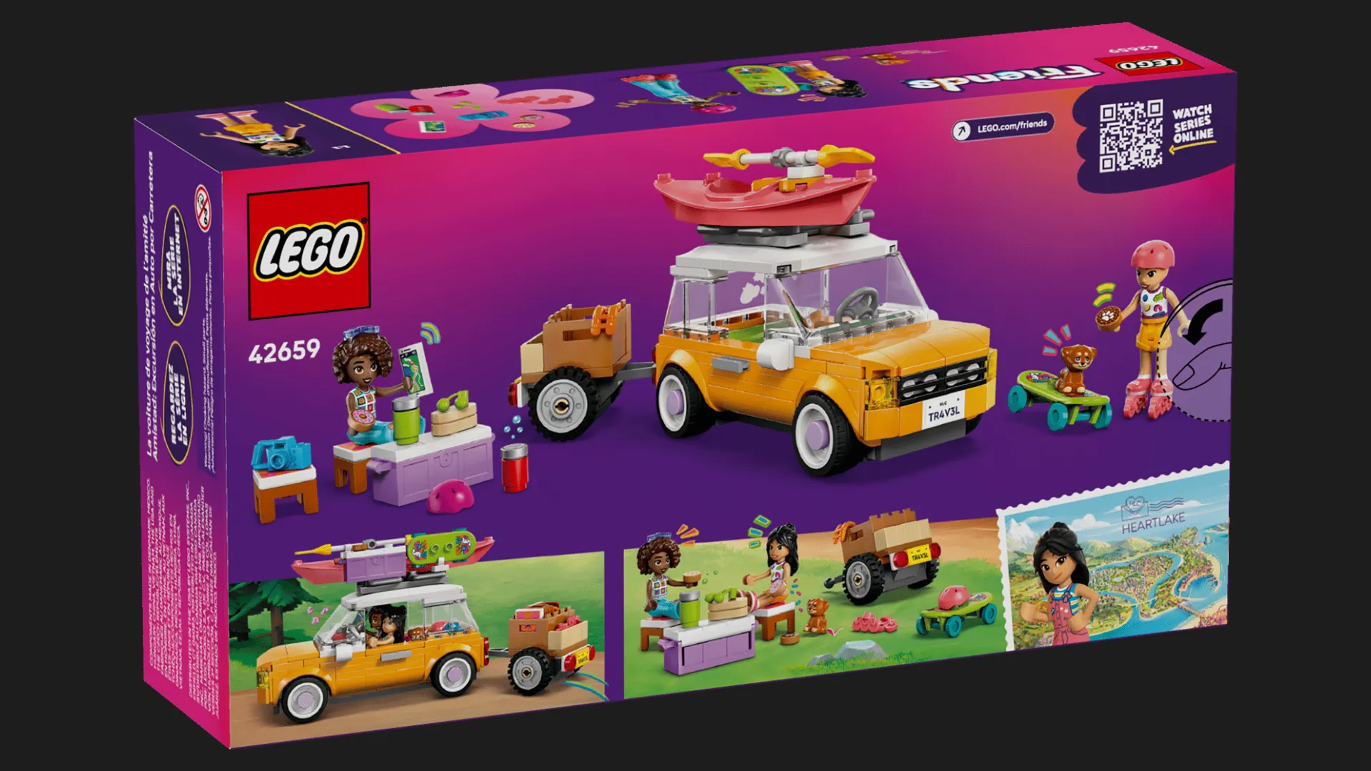 Конструктор LEGO Friends Автомобиль для путешествий с друзьями (42659)