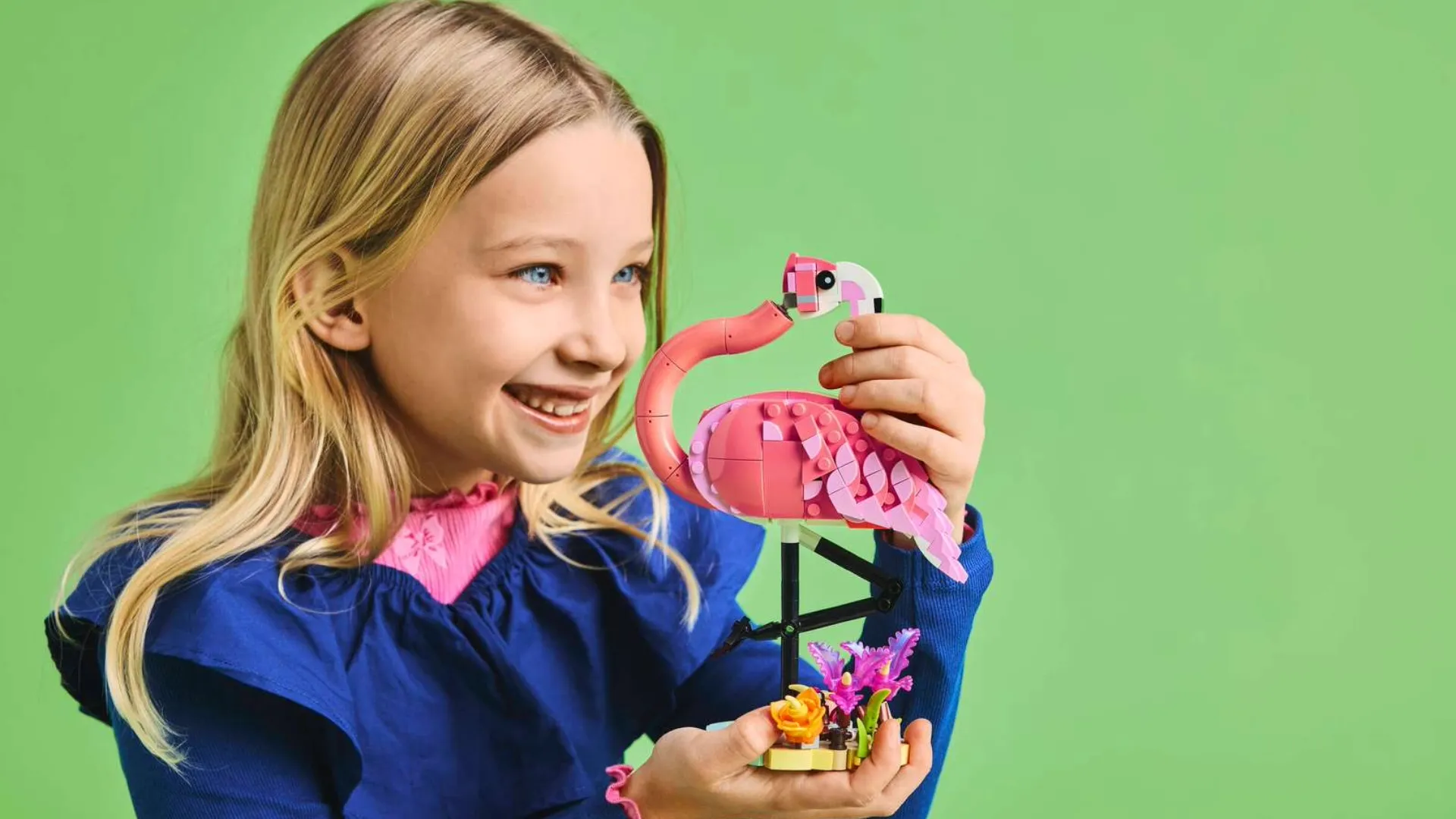 Конструктор LEGO Creator Дикие животные розовый фламинго (Pink) (31170)