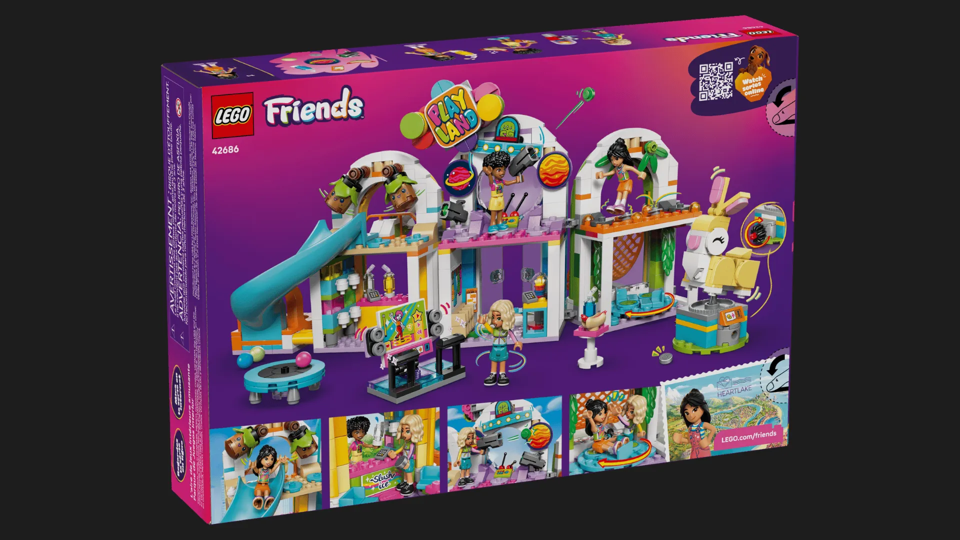 Конструктор LEGO Friends Веселая крытая игровая площадка (42686)