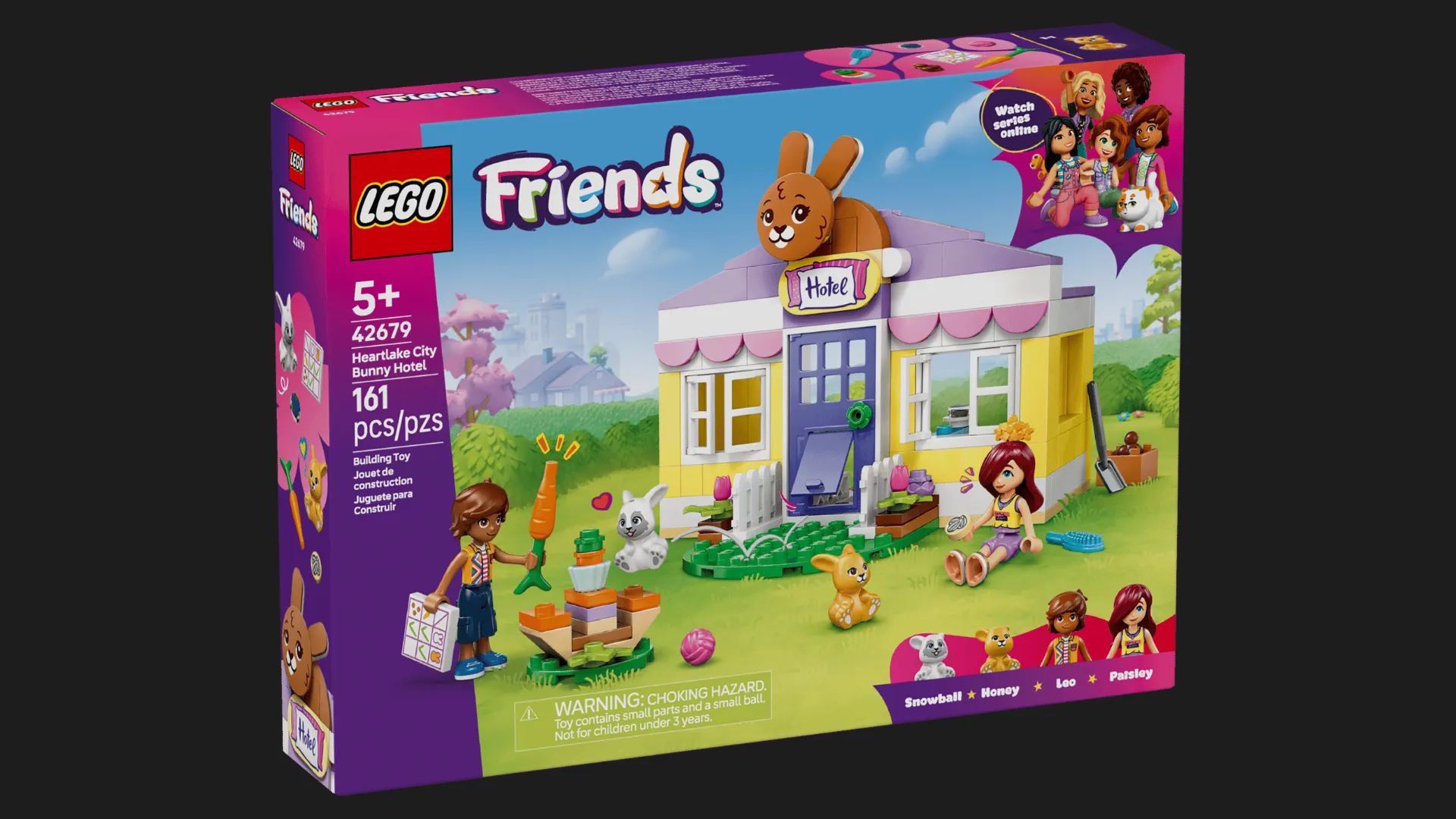 Конструктор LEGO Friends Отель Bunny в Хартлейк-Сити (42679)
