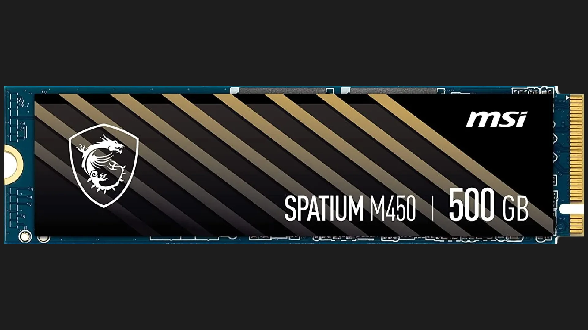 SSD-накопитель MSI Spatium M450 500GB NVMe PCIe 4.0 (S78-440K380-P83)