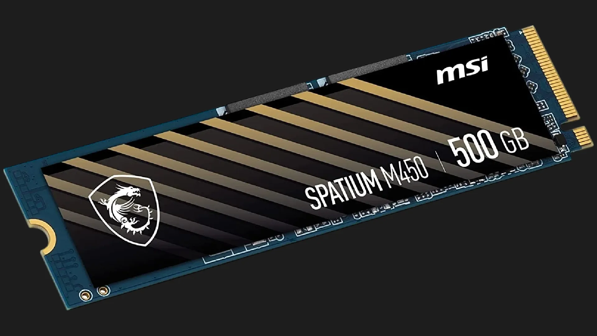SSD-накопитель MSI Spatium M450 500GB NVMe PCIe 4.0 (S78-440K380-P83)