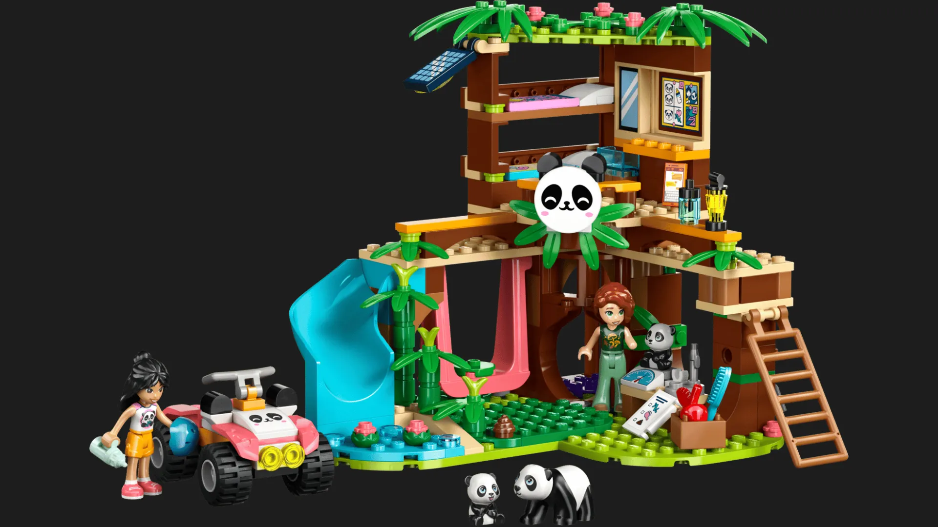 Конструктор LEGO Friends Догляд за тваринами в заповіднику панд (42648)