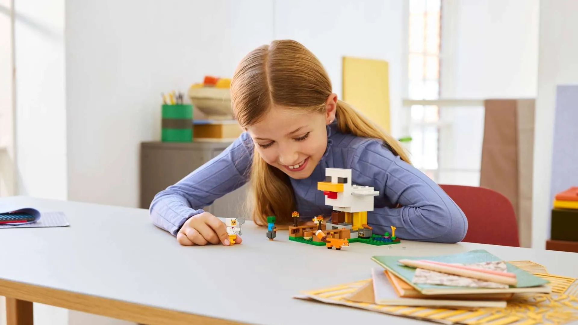 Конструктор LEGO Minecraft Куриная ферма (21585)