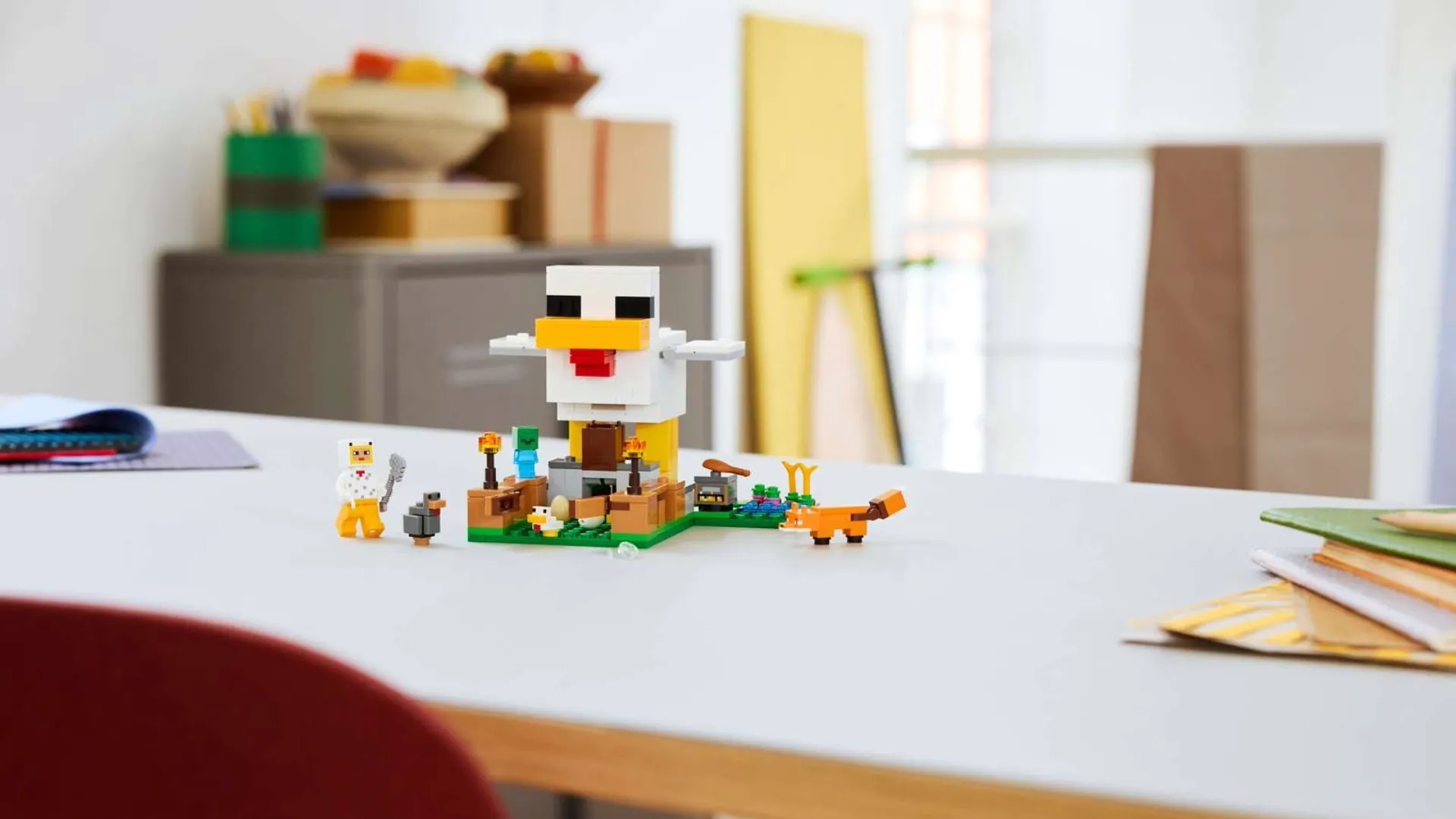 Конструктор LEGO Minecraft Куриная ферма (21585)
