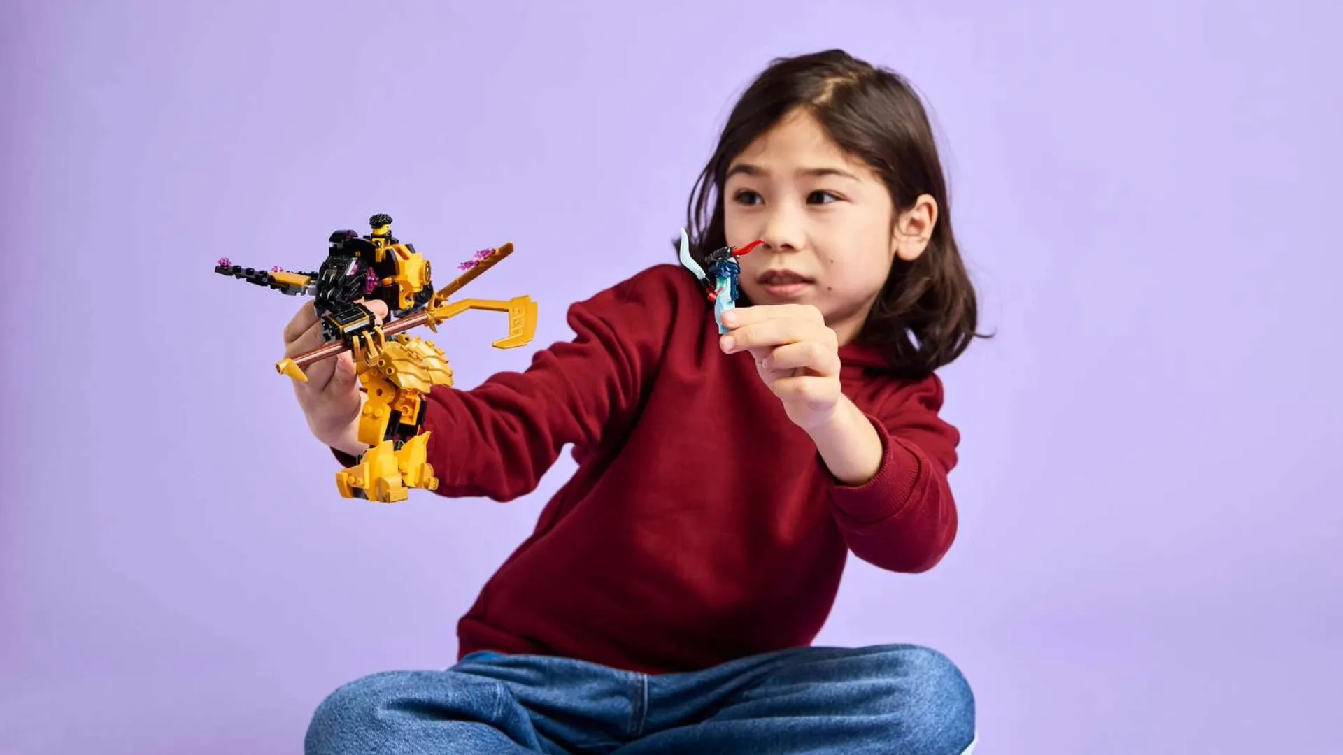 Конструктор LEGO NINJAGO Бойовий робот Арін Спін-джитсу (71839)