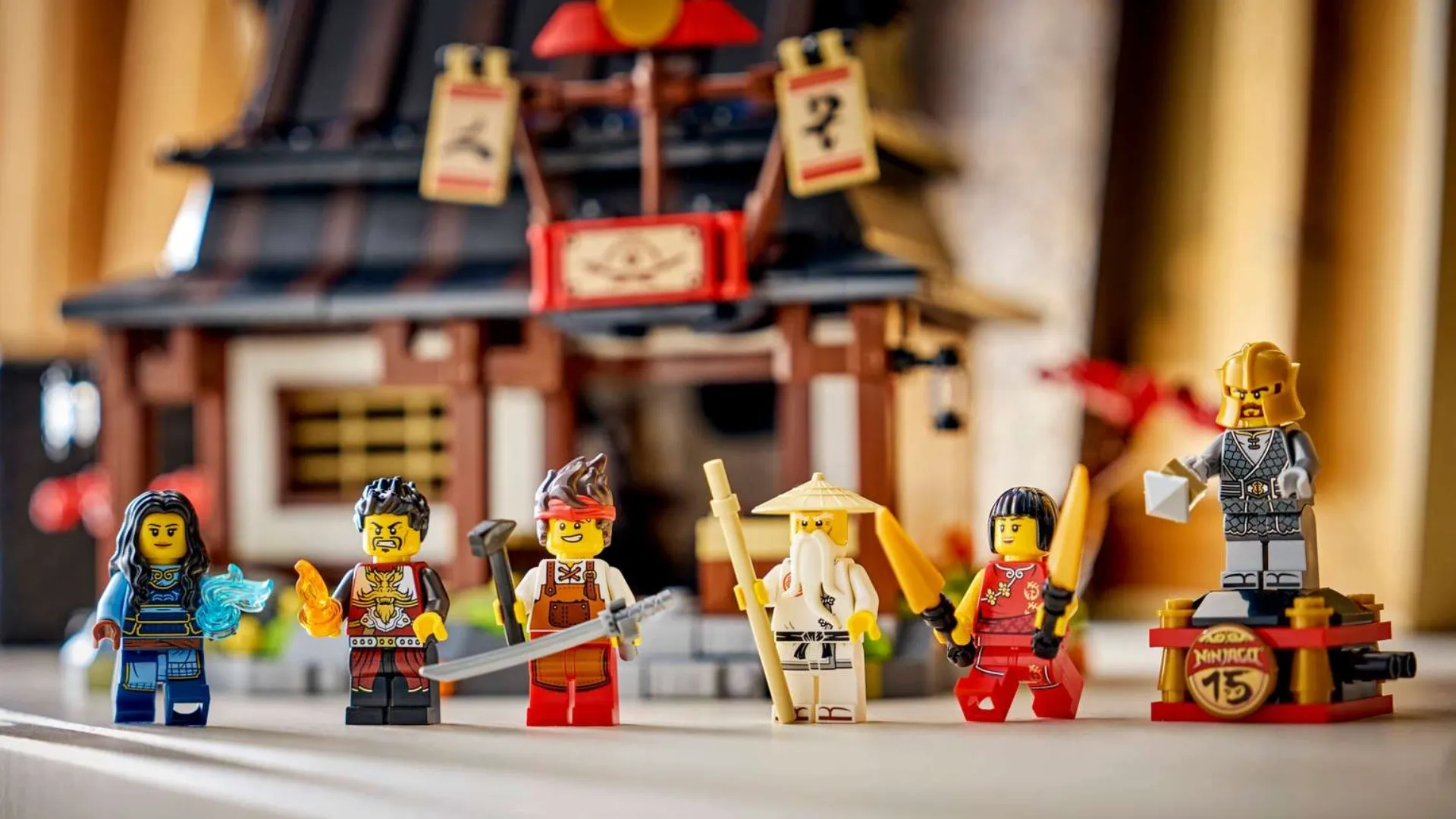 Конструктор LEGO NINJAGO Кузница Четыре оружия. 15-я годовщина (71858)