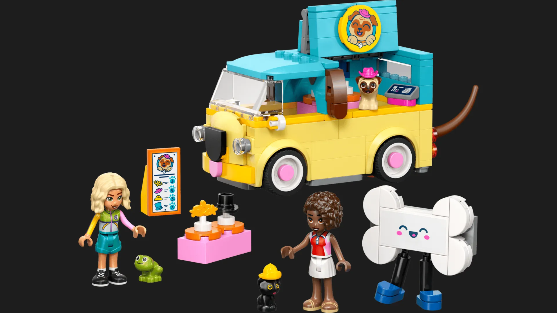 Конструктор LEGO Friends Фургон с аксессуарами для питомцев (42678)