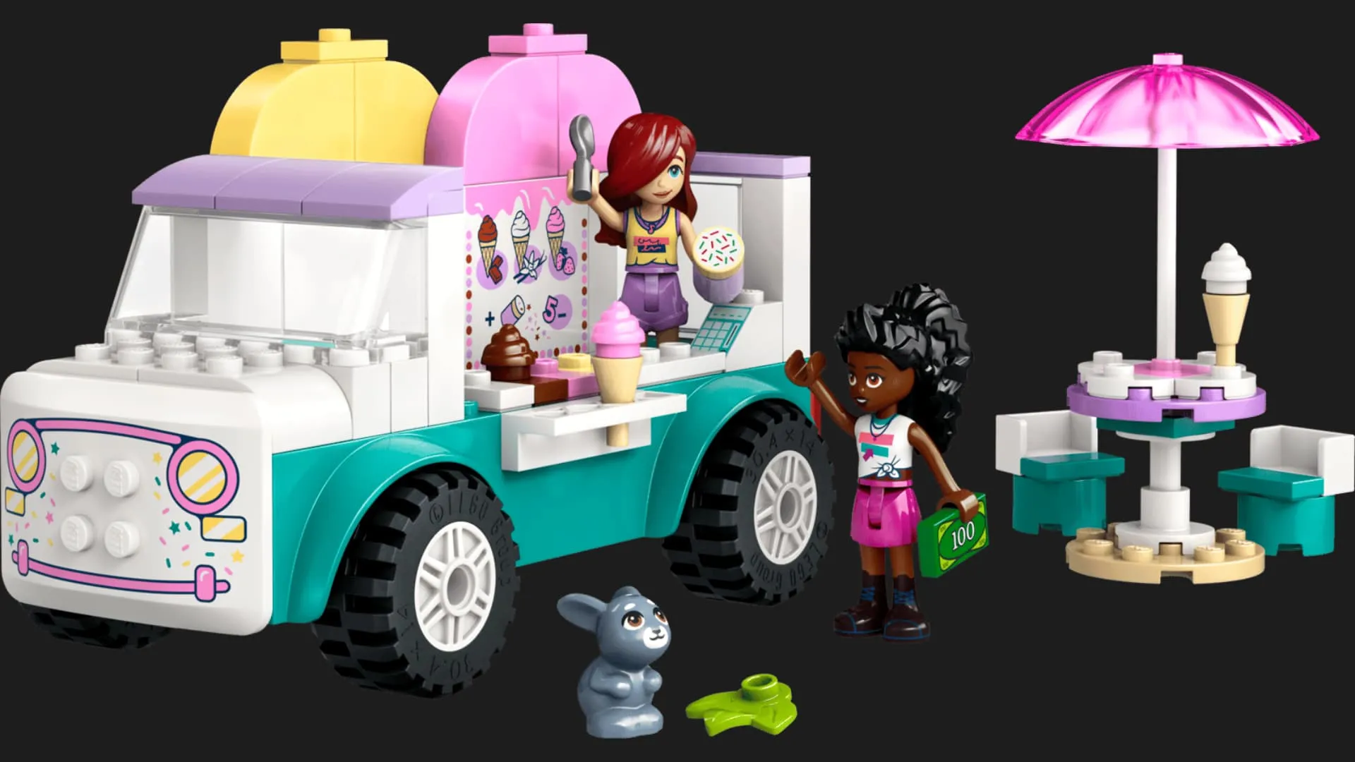 Конструктор LEGO Friends Хартлейк-Сити. Фургон с мороженым (42644)