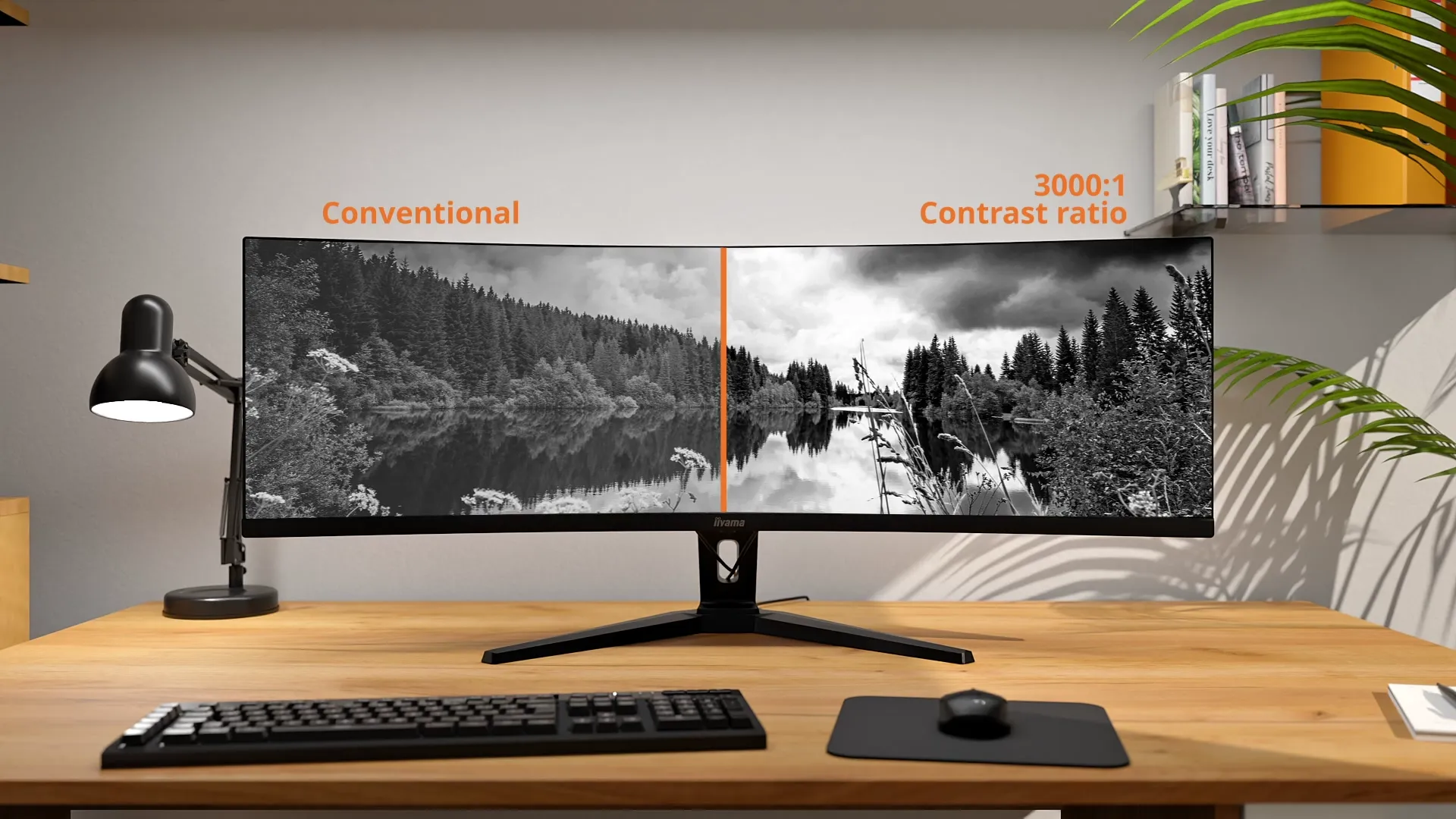 Монітор Iiyama 44.5" VA 75Hz XCB4594DQSU-B1 (UA)