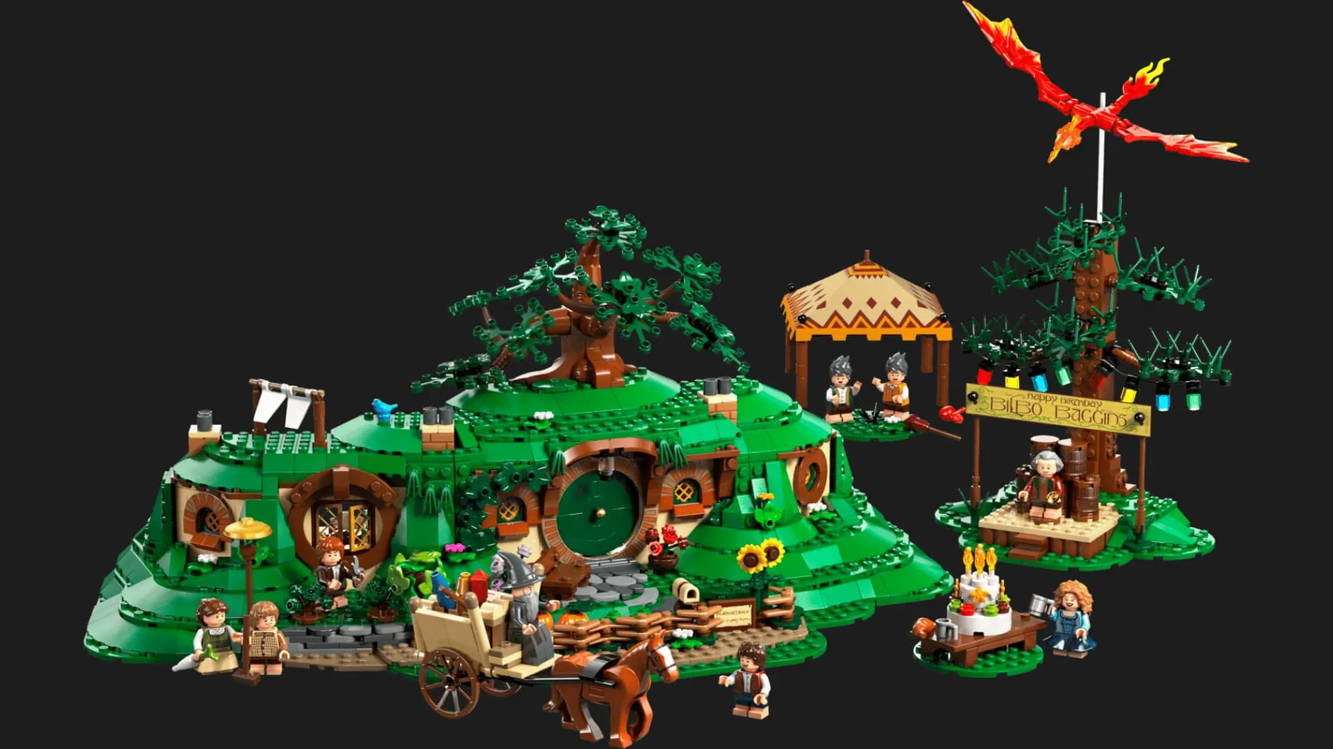 Конструктор LEGO Icons Осенний сад у коттеджа (11372)