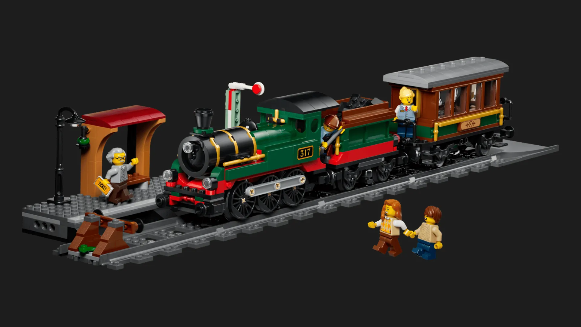 Конструктор LEGO Сity Старовинний паровоз (60511)