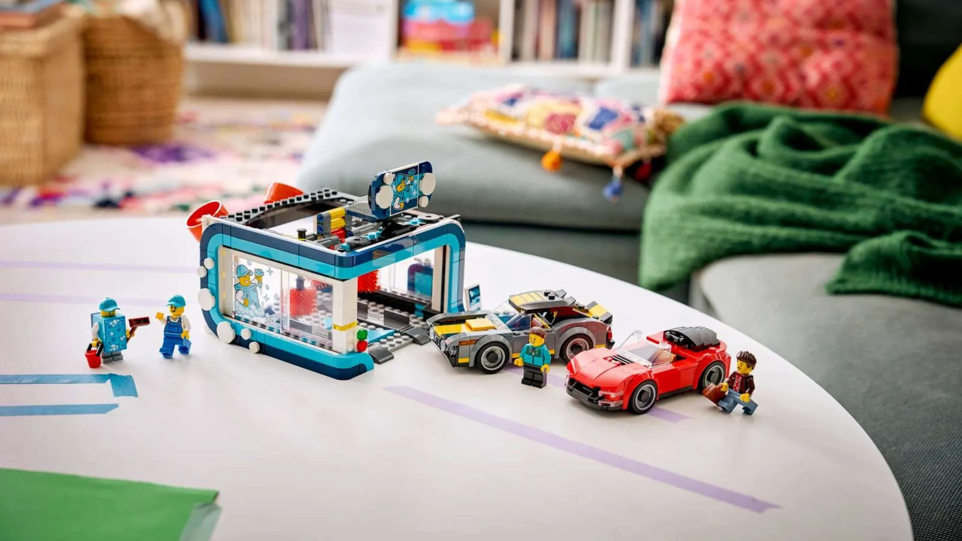 Конструктор LEGO Сity Тунельна автомийка (60497)