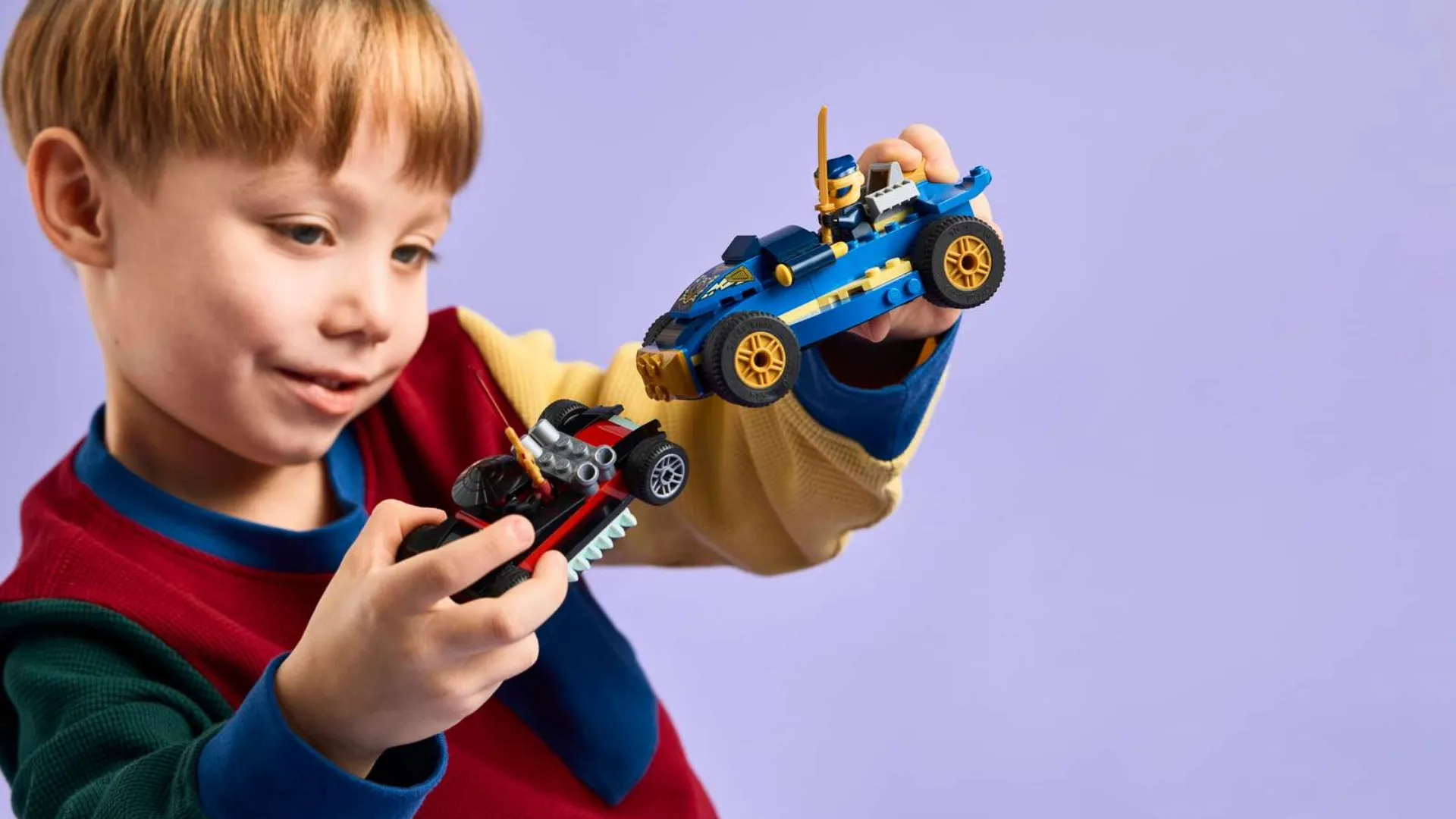 Конструктор LEGO NINJAGO Розбійник проти Дрікса (71840)