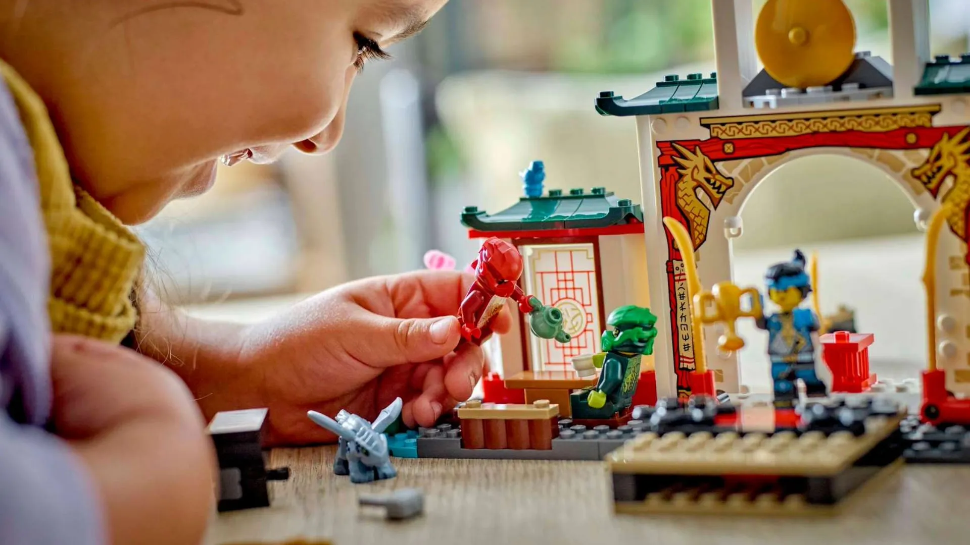 Конструктор LEGO NINJAGO Храм ніндзя Спін-джитсу (71831)