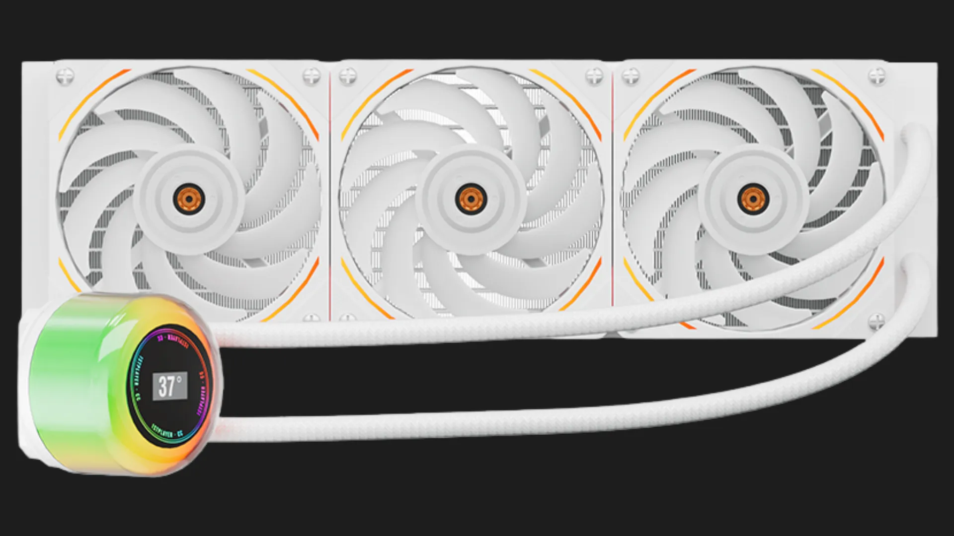 Система водяного охолодження 1stPlayer CC- 360 White (CC-360-WH)