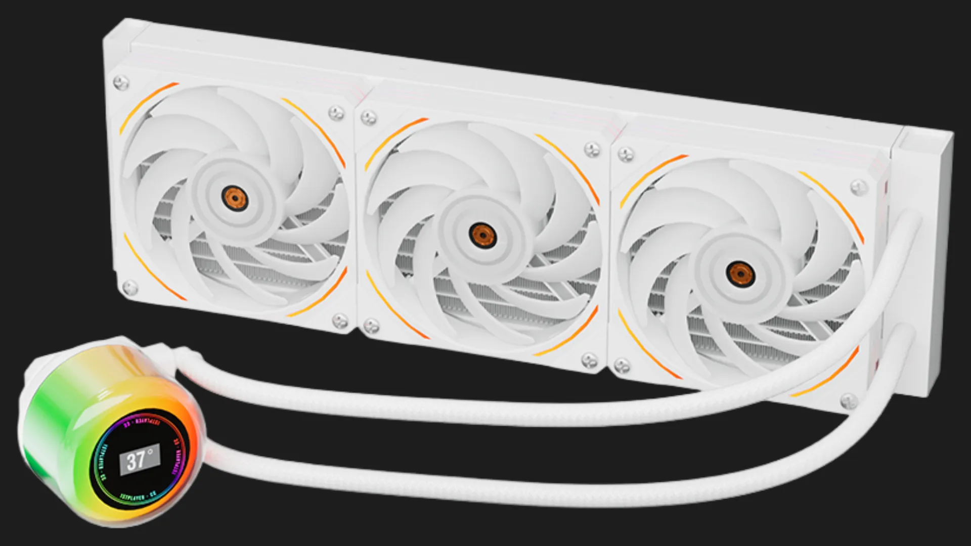 Система водяного охолодження 1stPlayer CC- 360 White (CC-360-WH)