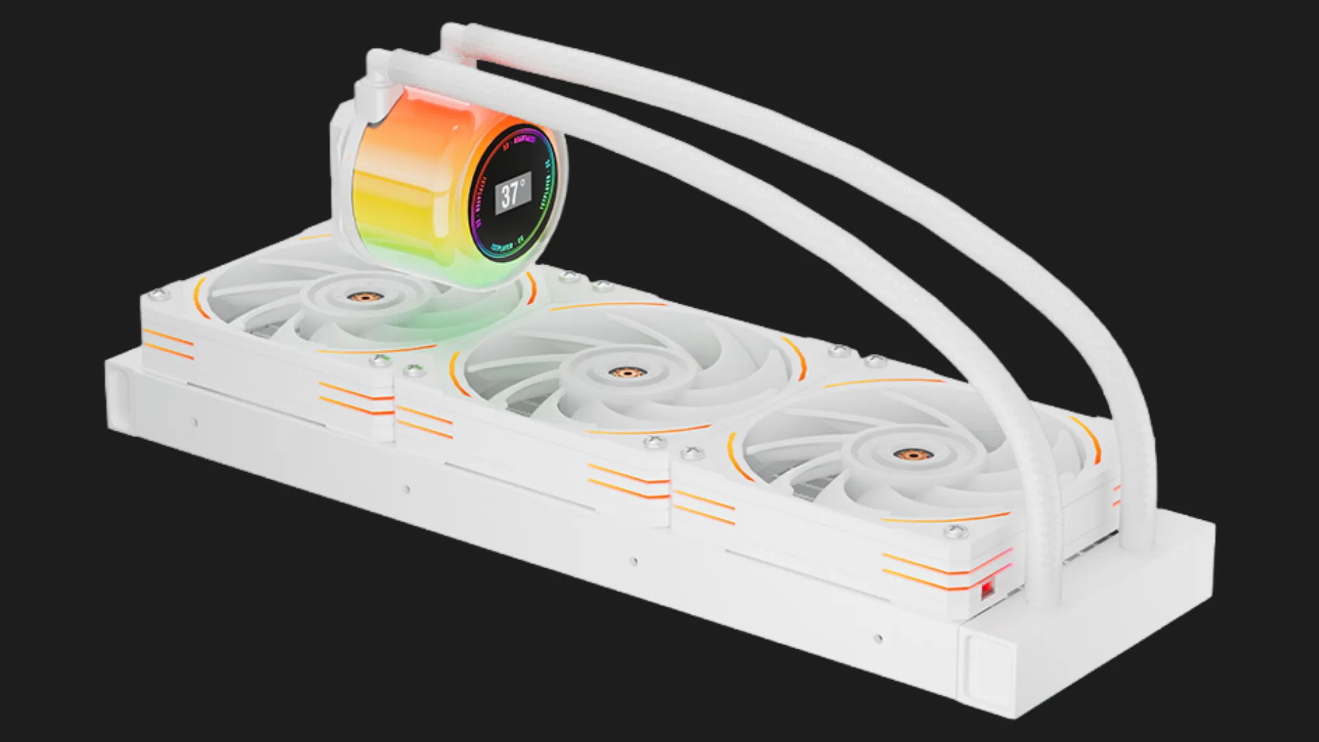 Система водяного охолодження 1stPlayer CC- 360 White (CC-360-WH)