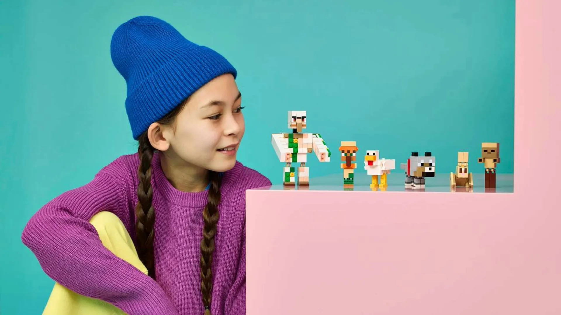 Конструктор LEGO Minecraft Куриный Жокей атака в пустыне (21592)