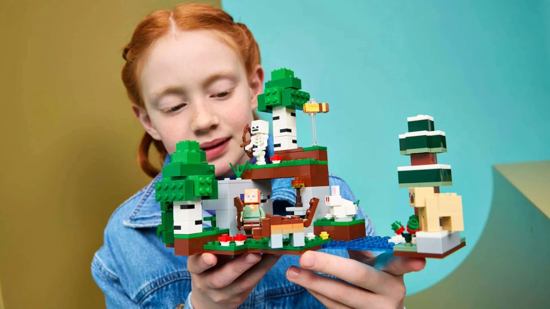 Конструктор LEGO Minecraft Приключение в первую ночь (21593)
