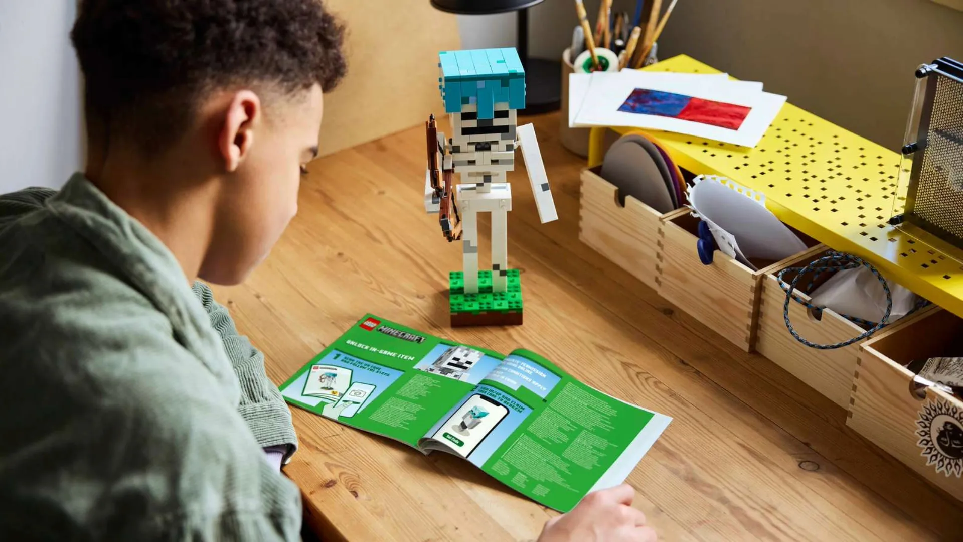 Конструктор LEGO Minecraft Скелет (21594)