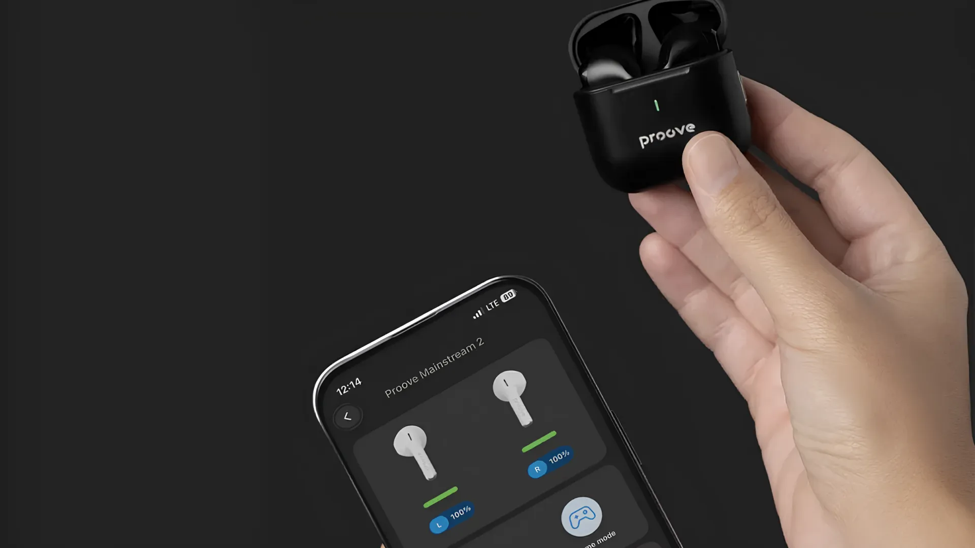 Наушники Proove Mainstream 2 TWS (APP) (Black)