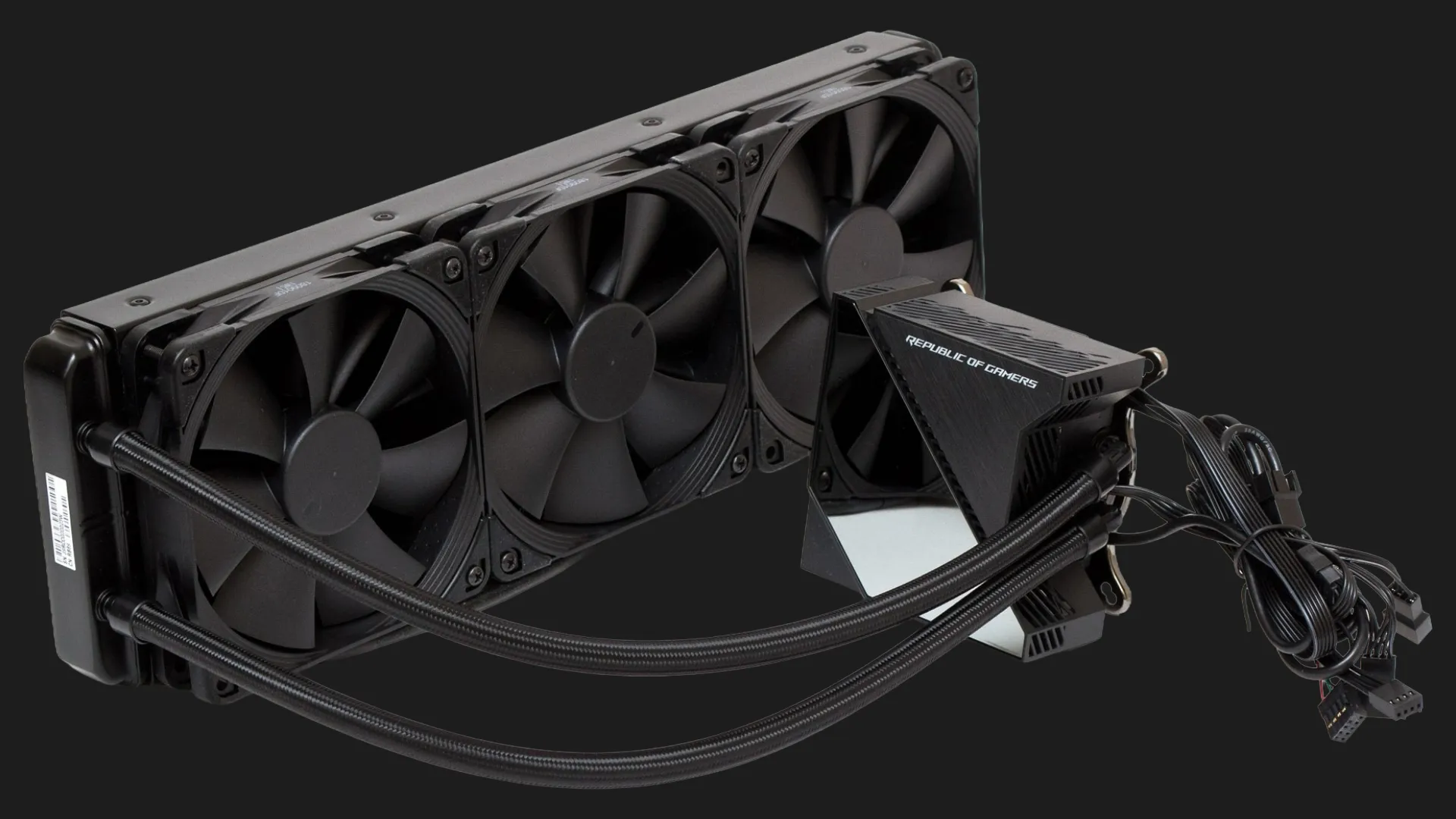 Система водяного охлаждения ASUS ROG Ryujin 2xmm Aura OLED 120 (Black) (90RC0030-M0UAY0)