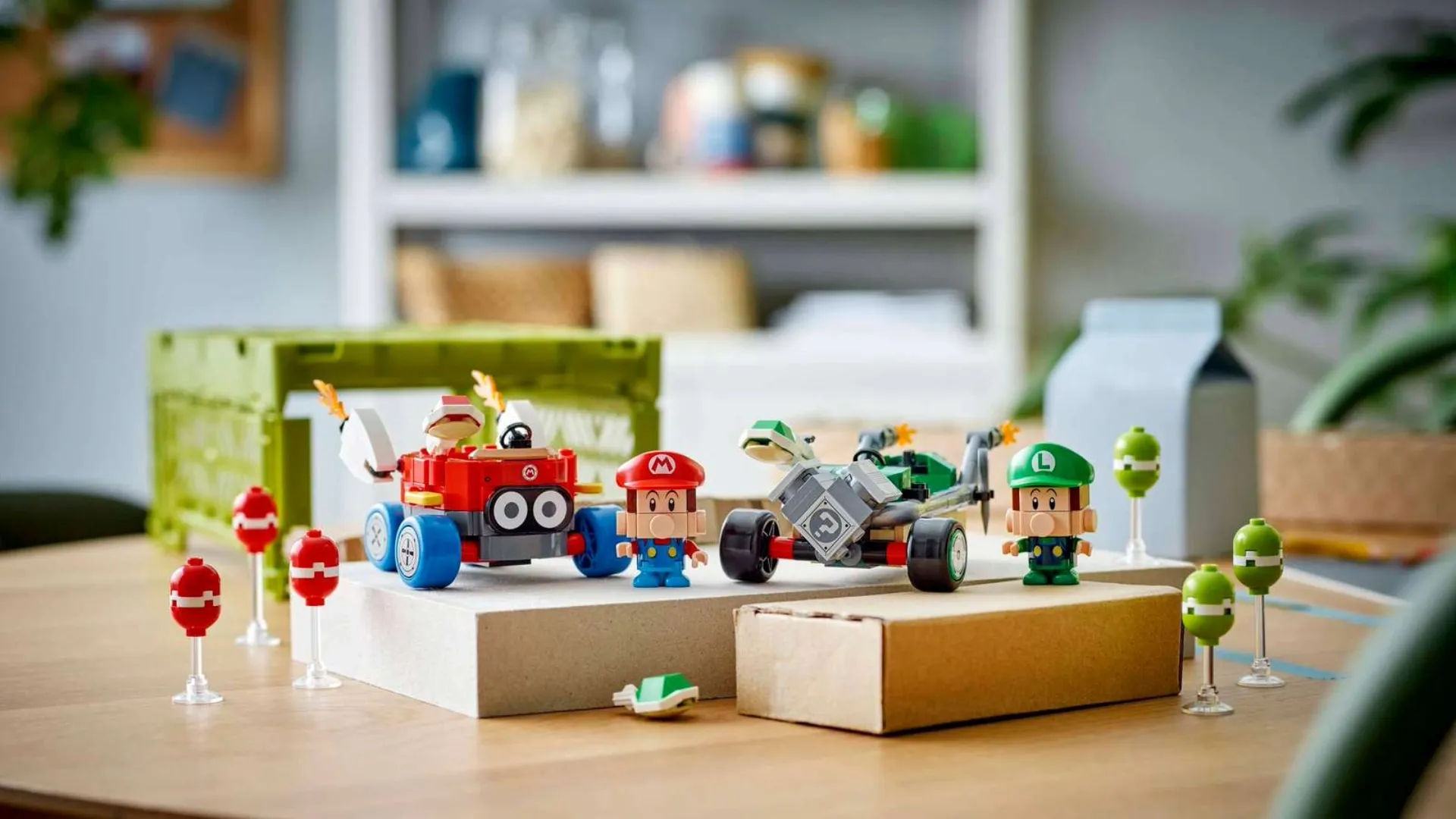 Конструктор LEGO Super Mario/Mario Kart/Baby Mario vs Baby Luigi (72034)