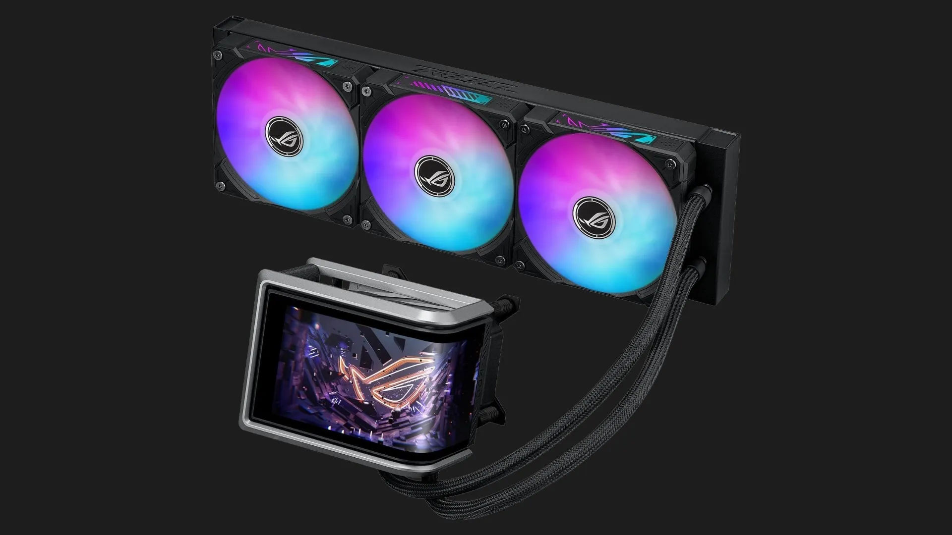 Система водяного охлаждения ASUS ROG Ryuo IV ARGB 360 (Black) (90RC01N1-B0EAY0)
