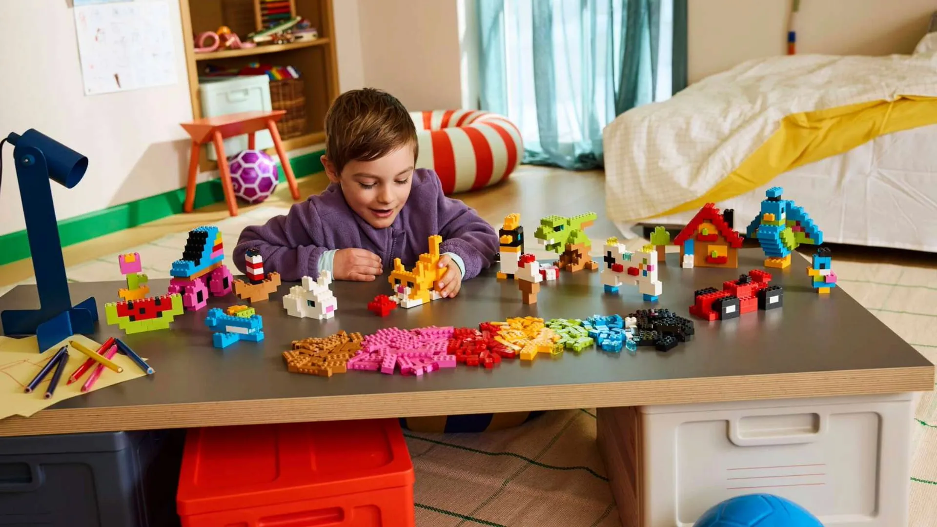 Конструктор LEGO Classic Креативні барвисті кубики (11045)