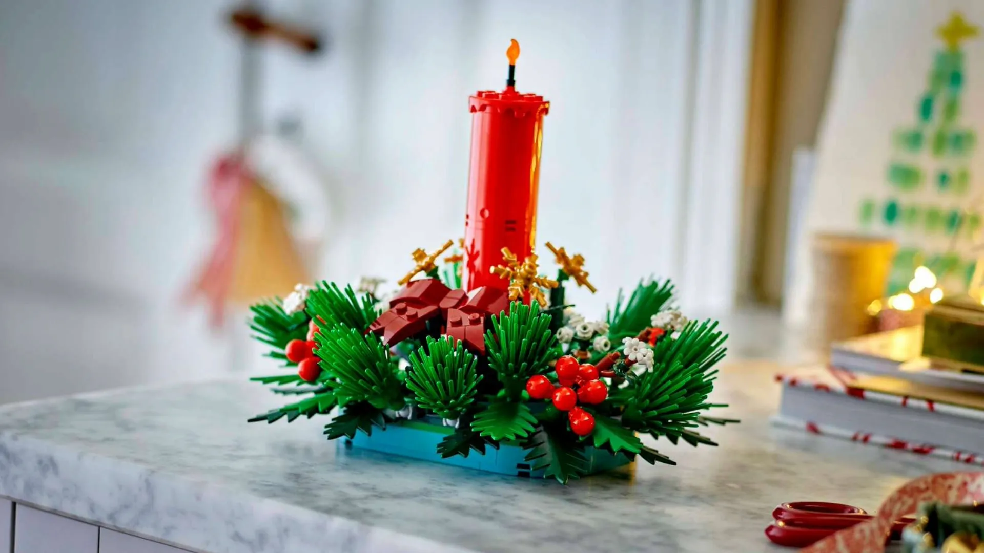 Конструктор LEGO Icons Декор для різдвяного столу (40743)