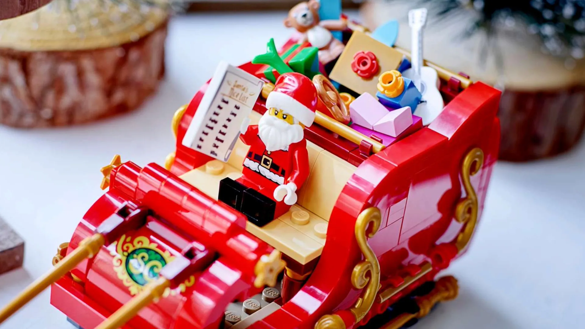 Конструктор LEGO Icons Санки Санты (40499)