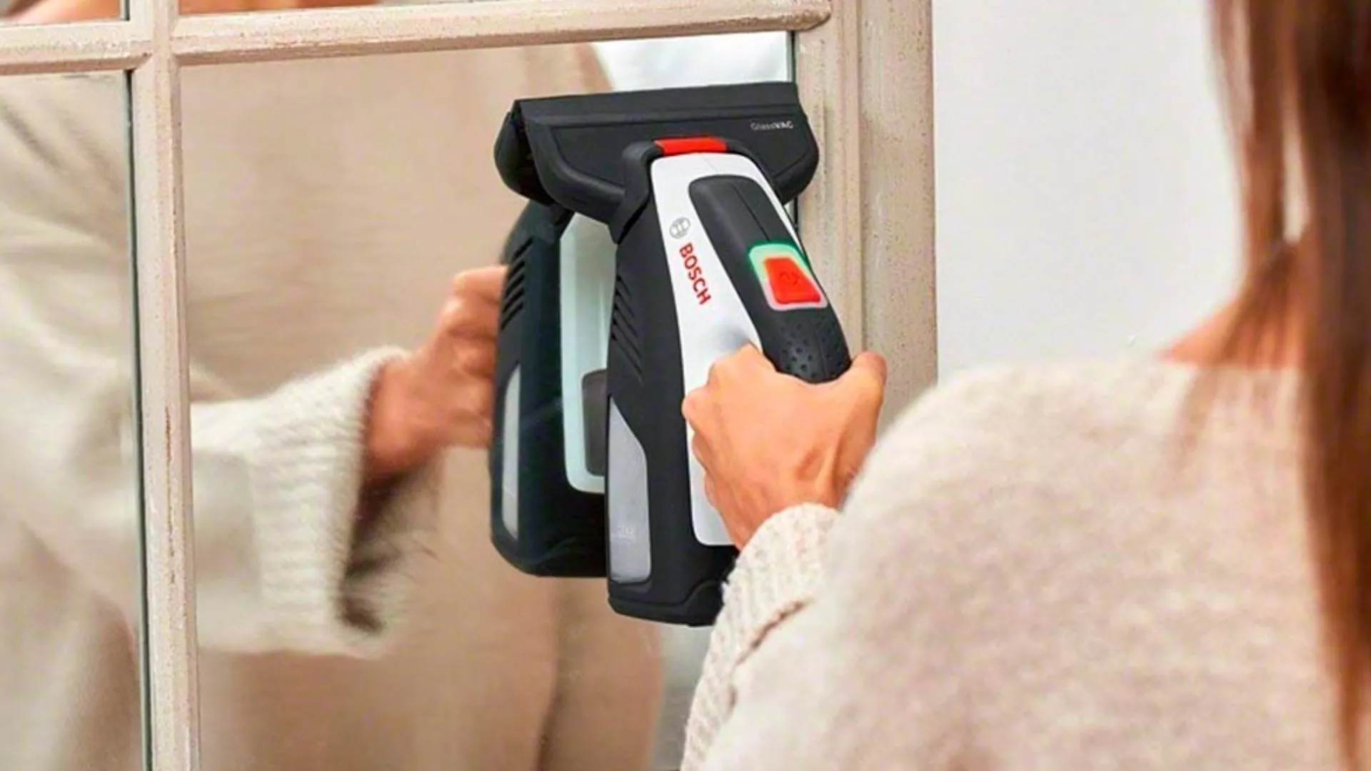 Пилосос для миття вікон Bosch GlassVAC (Black/White)