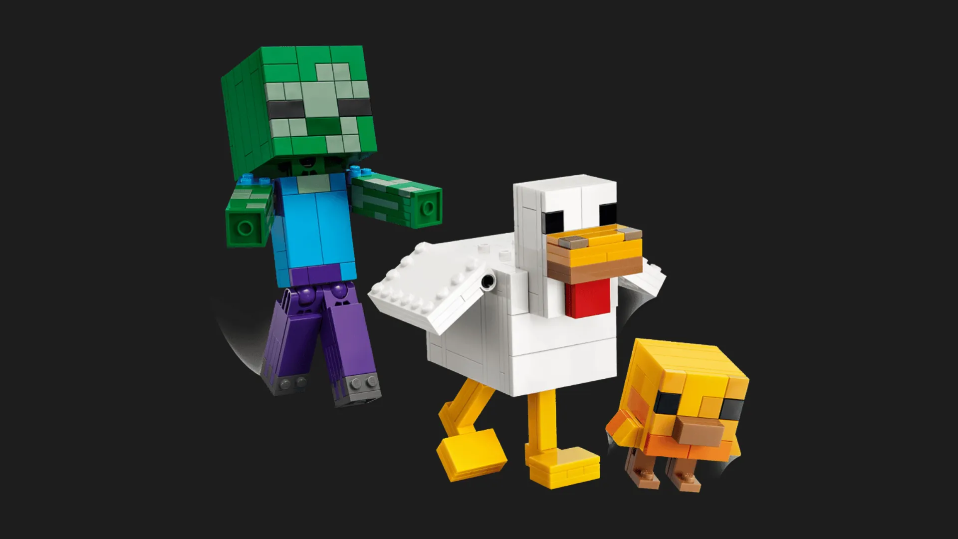 Конструктор Lego Minecraft Курячий Жокей (21582)