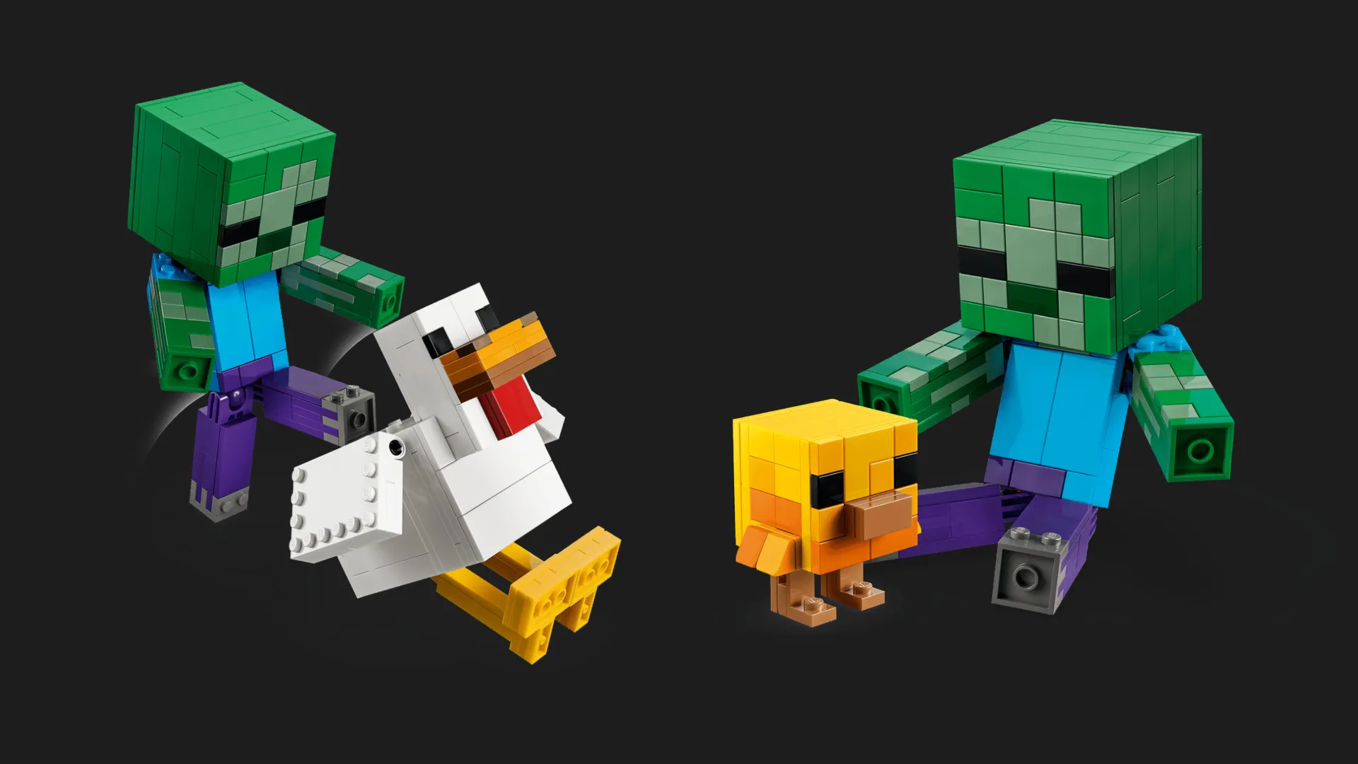 Конструктор Lego Minecraft Курячий Жокей (21582)