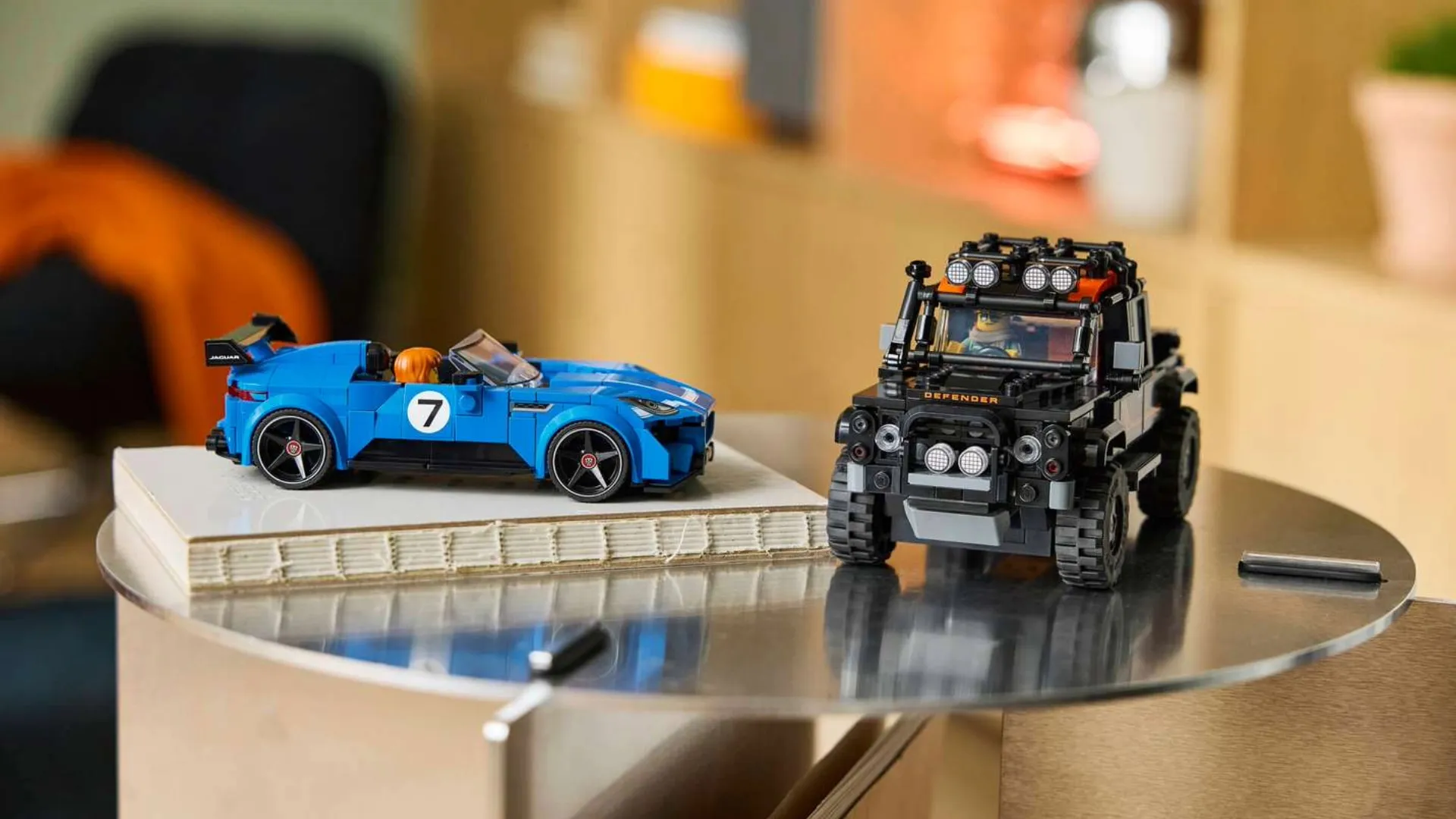 Конструктор LEGO Speed Champions Jaguar Project 7 та Land Rover Defender (77264)