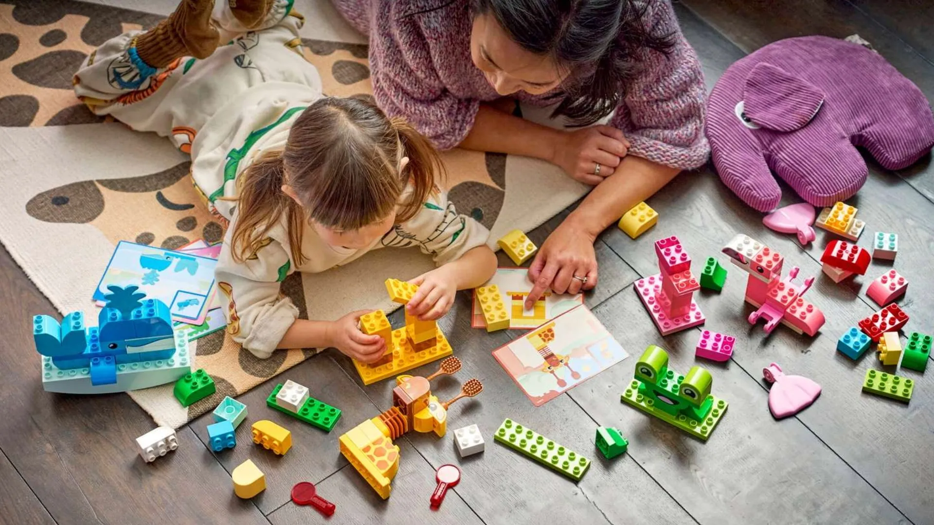 Конструктор LEGO DUPLO Гра з побудови тварин (10472)